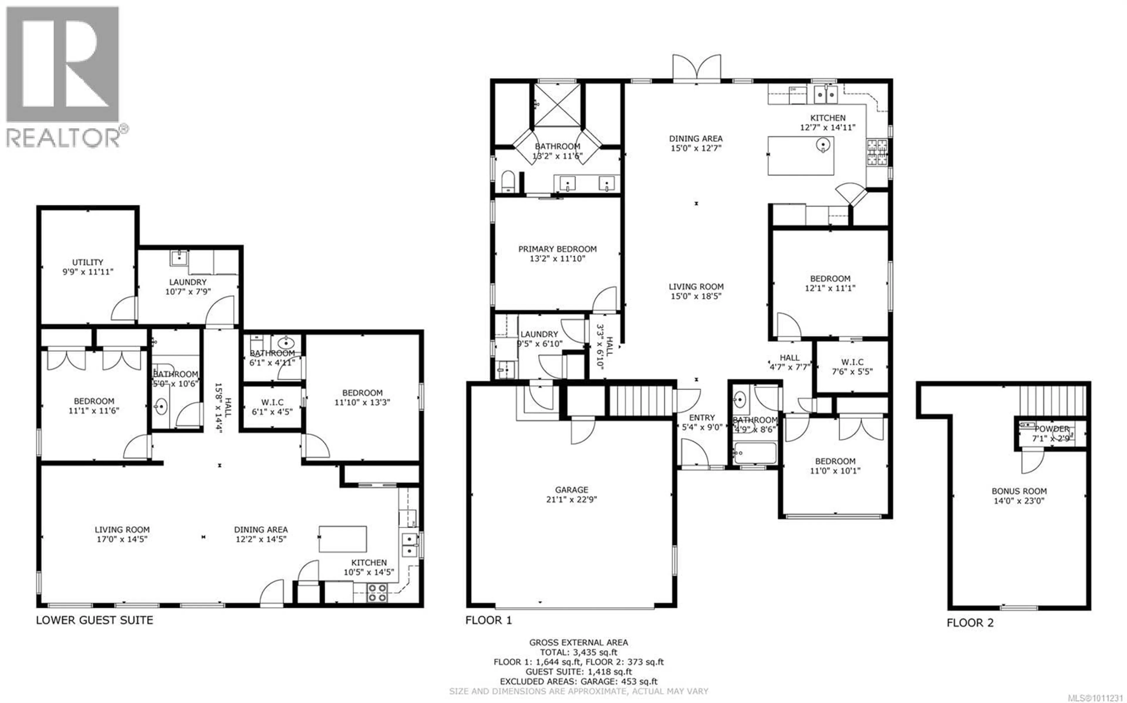 Floor plan for 2613 SUNDERLAND ROAD, Campbell River British Columbia V9H0C9