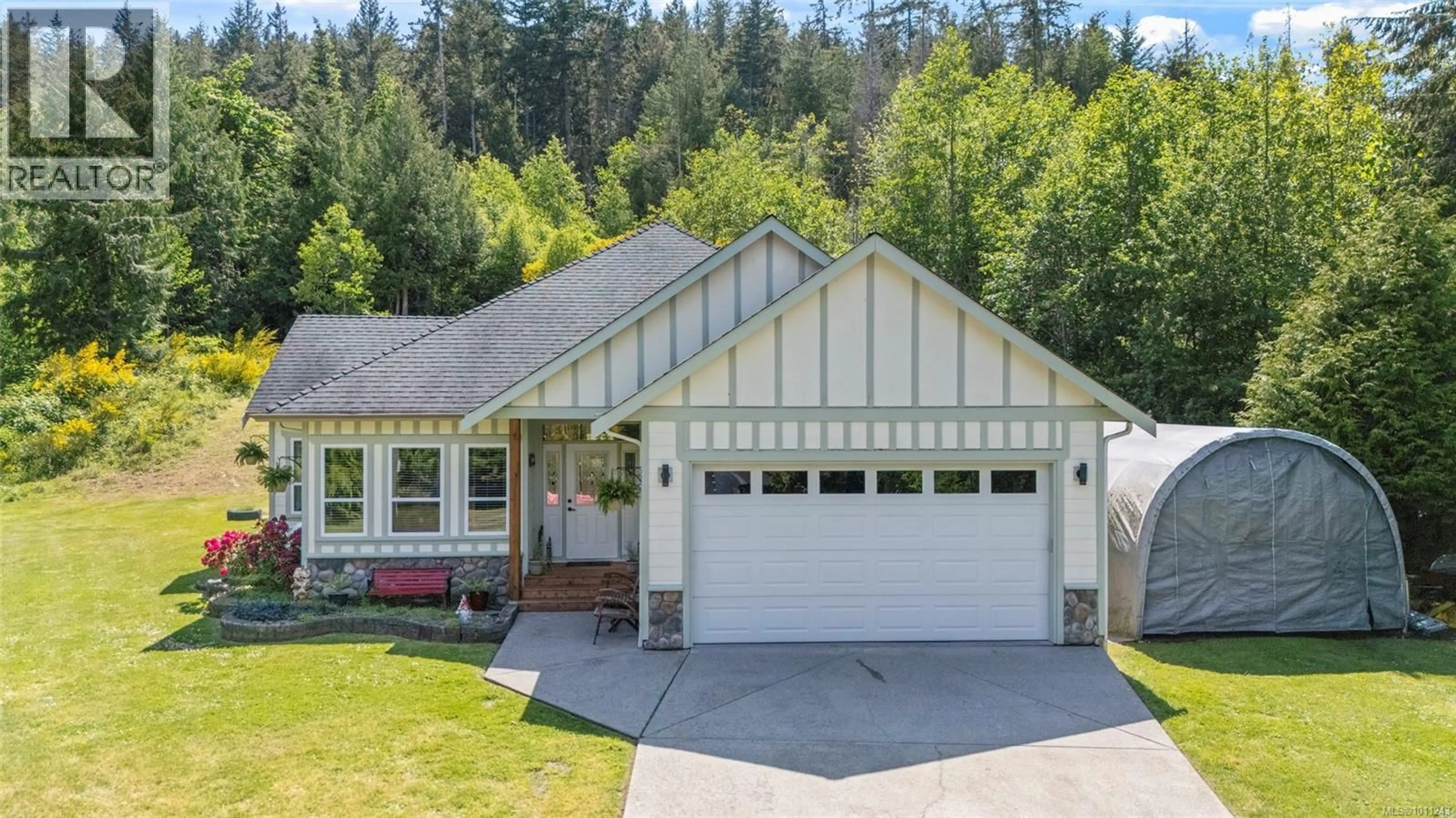 Home with vinyl exterior material, street for 2877 PATRICIA MARIE PLACE, Sooke British Columbia V9Z0J7