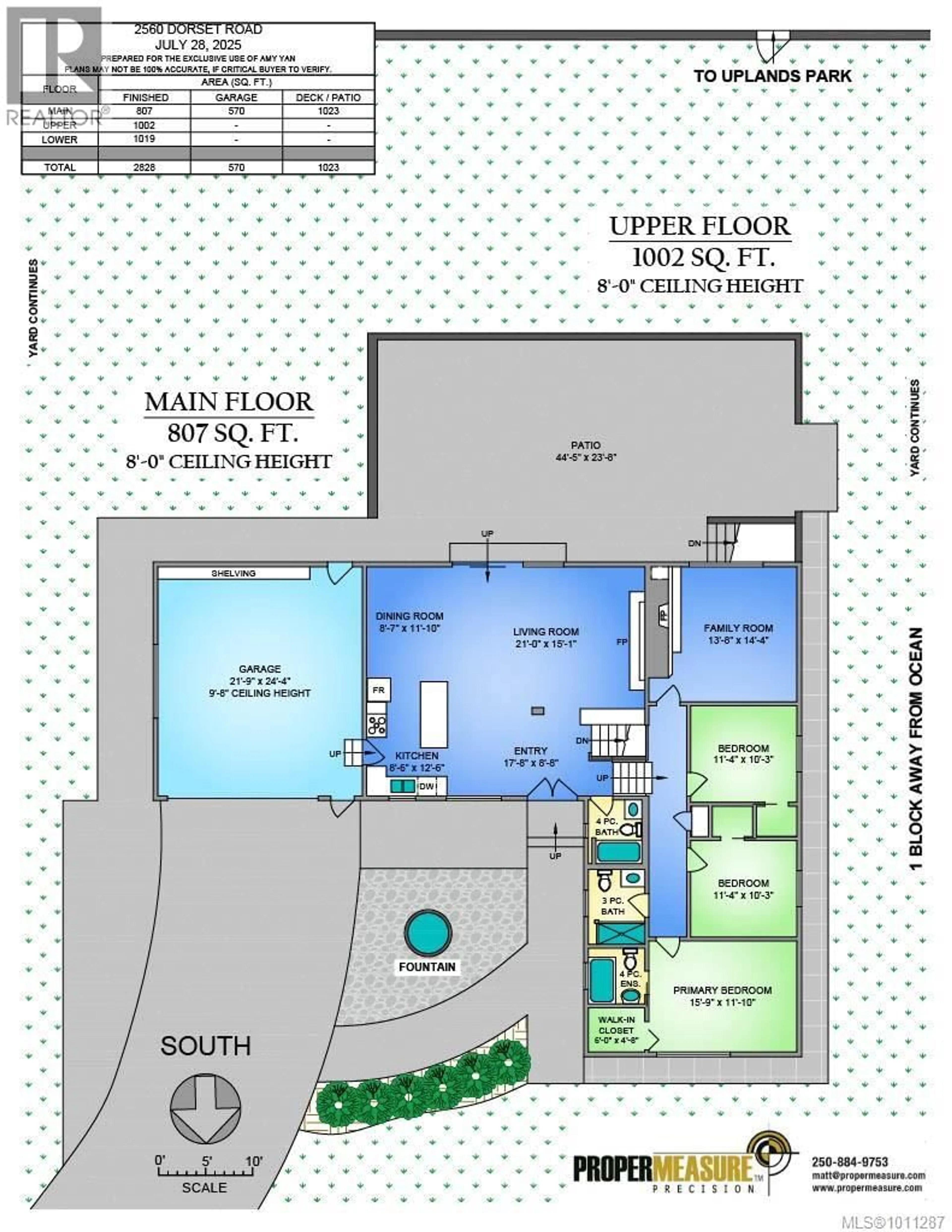 Floor plan for 2560 DORSET ROAD, Oak Bay British Columbia V8R3M7