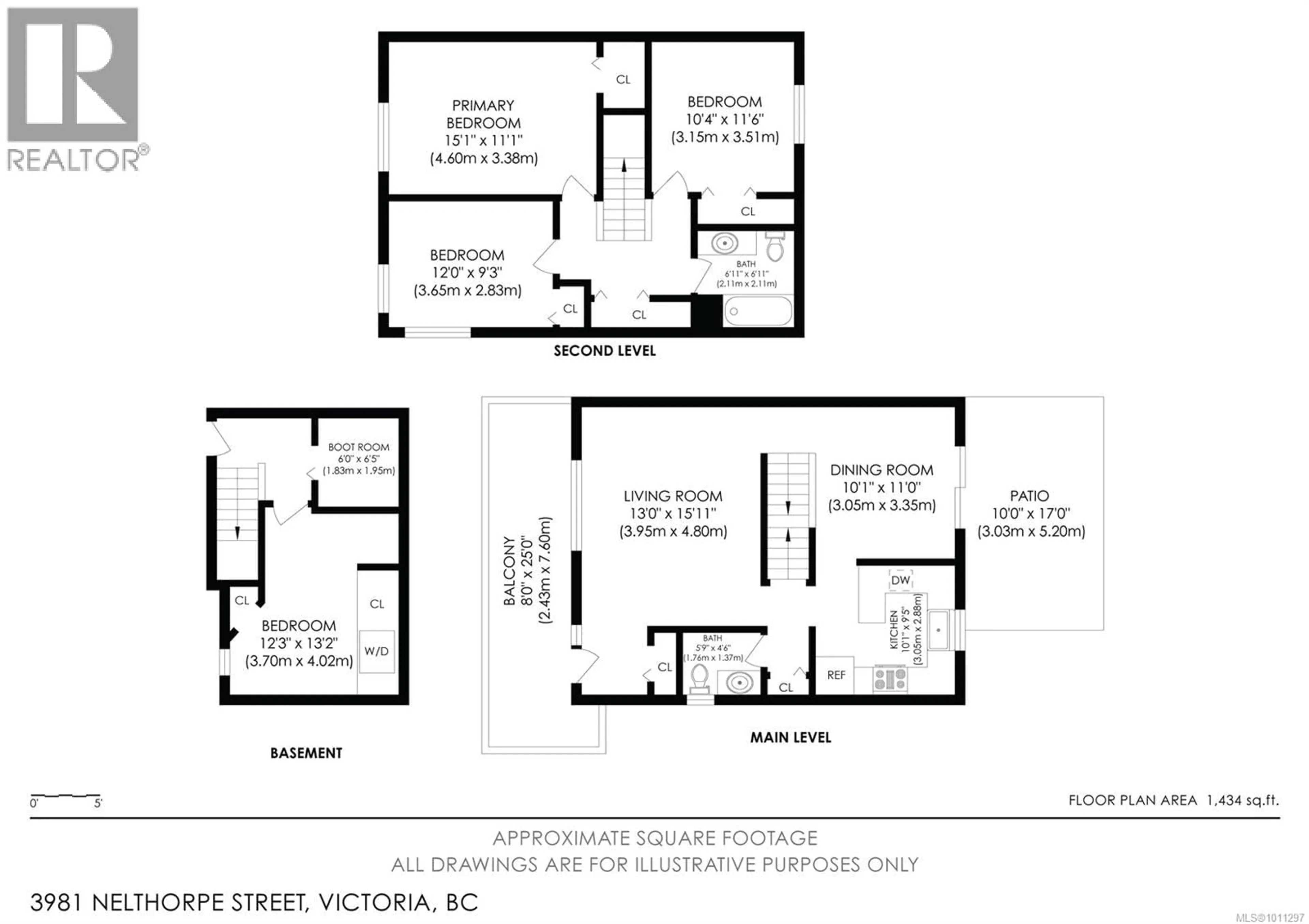 Floor plan for 24 - 3981 NELTHORPE STREET, Saanich British Columbia V8X3Z2