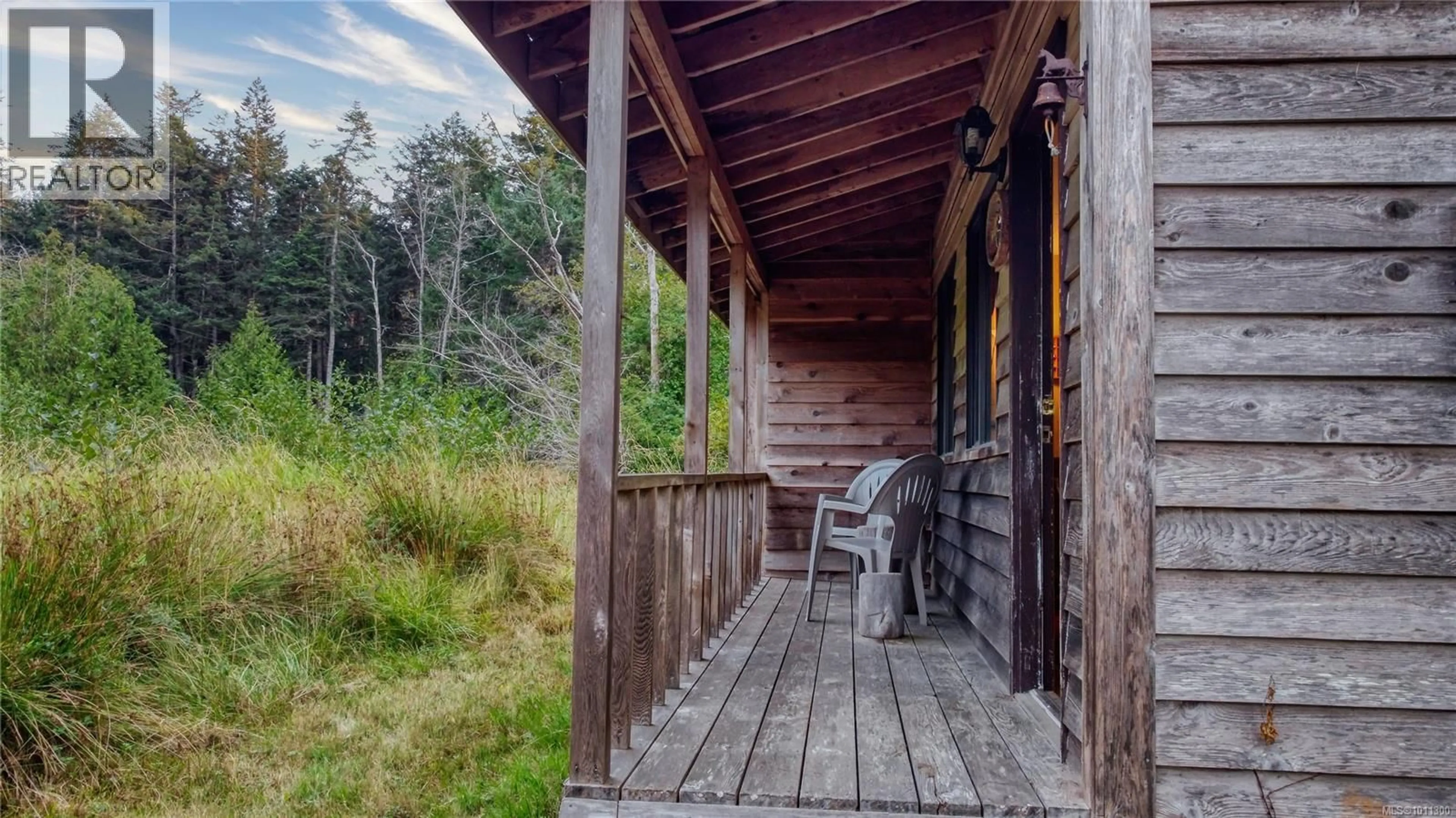 Patio, forest/trees view for 5250 FOWLER ROAD, Hornby Island British Columbia V0R1Z0