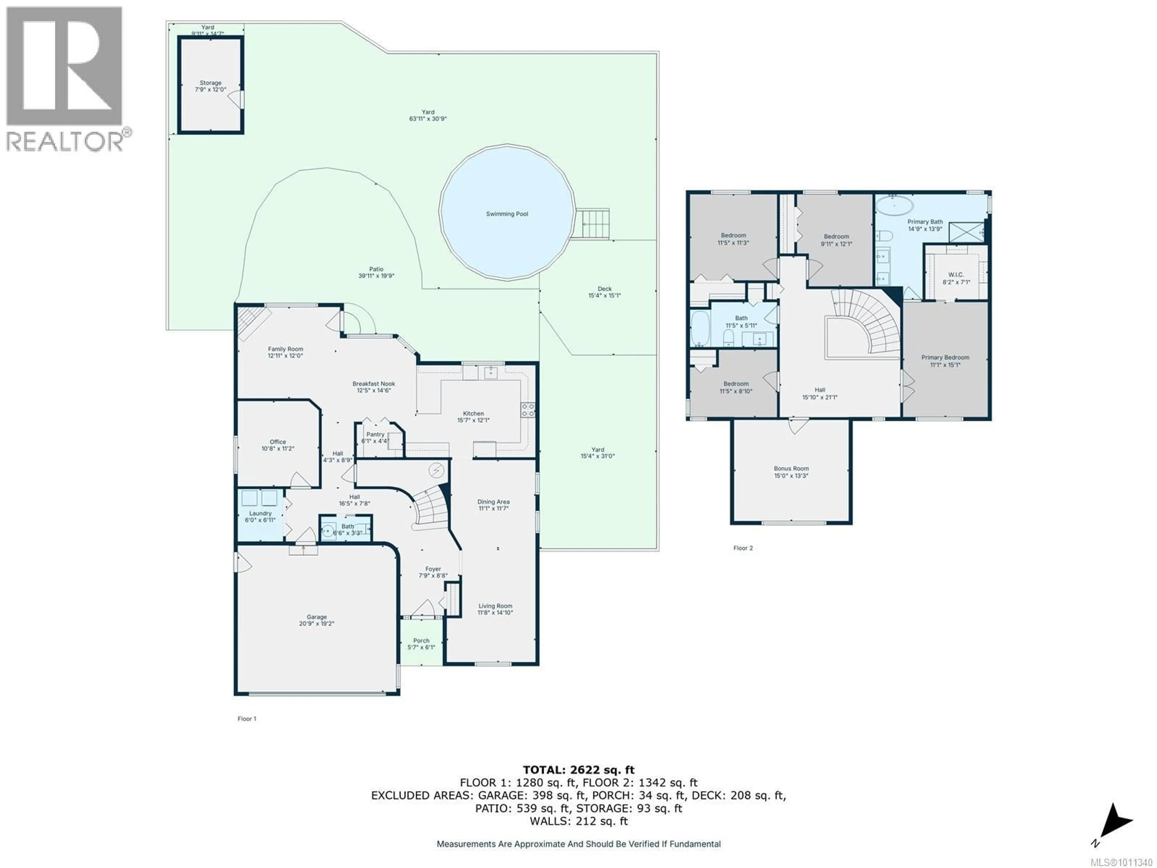 Floor plan for 4907 DENFORD PLACE, Nanaimo British Columbia V9V1R3