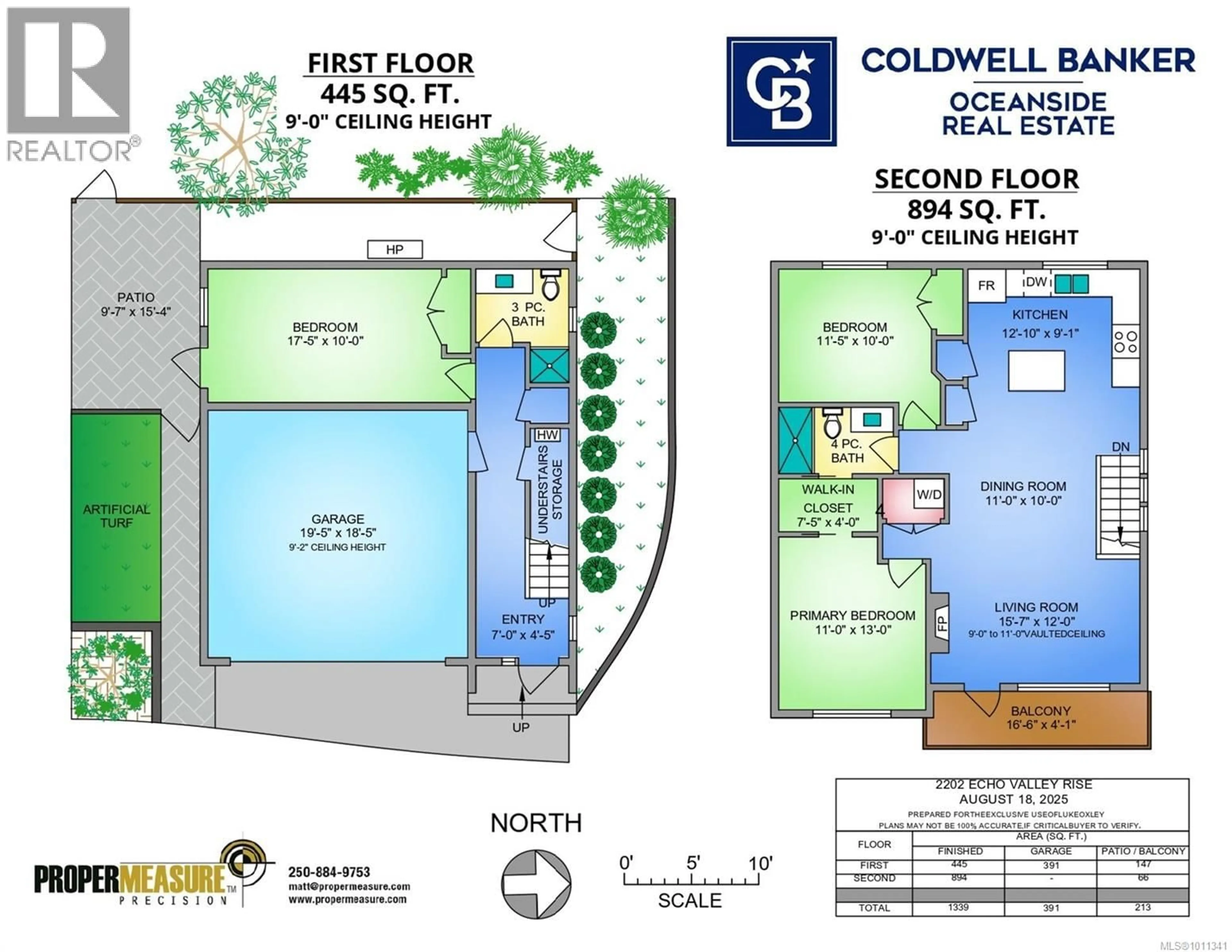 Floor plan for 2202 ECHO VALLEY RISE, Langford British Columbia V9B0Y2