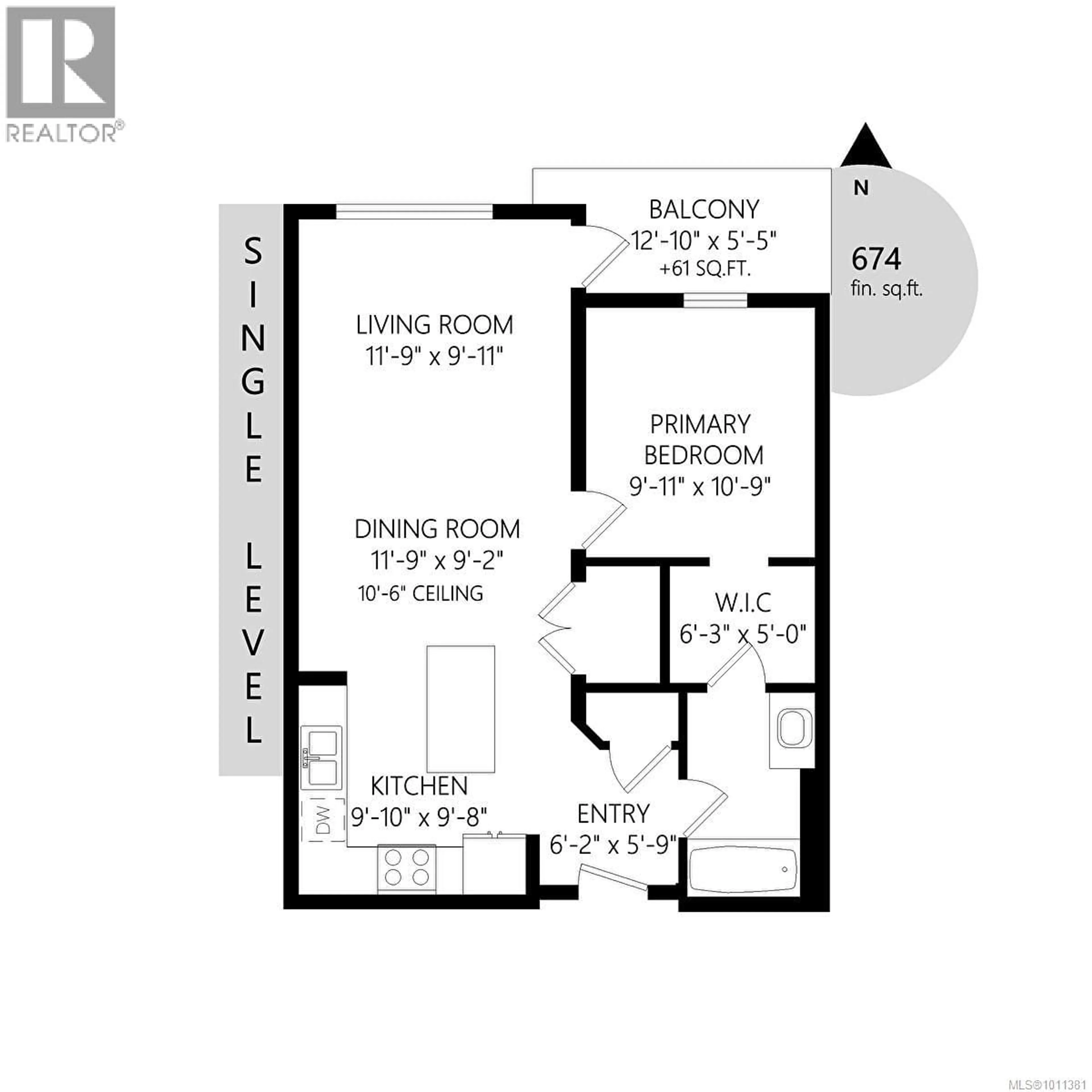 Floor plan for 106 - 164 ALBERNI HIGHWAY, Parksville British Columbia V9P0H8