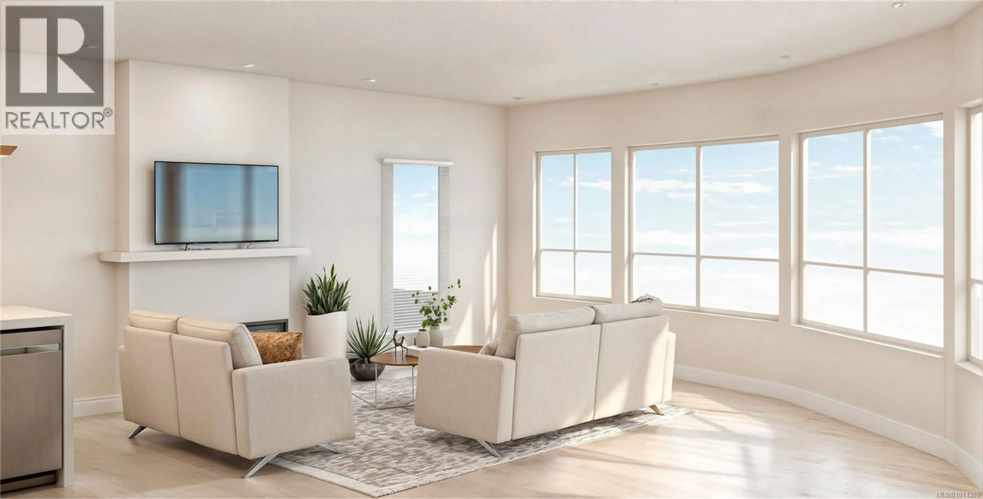 Living room with furniture, unknown for 305 - 7815 WALLACE DRIVE, Central Saanich British Columbia V8M2B1