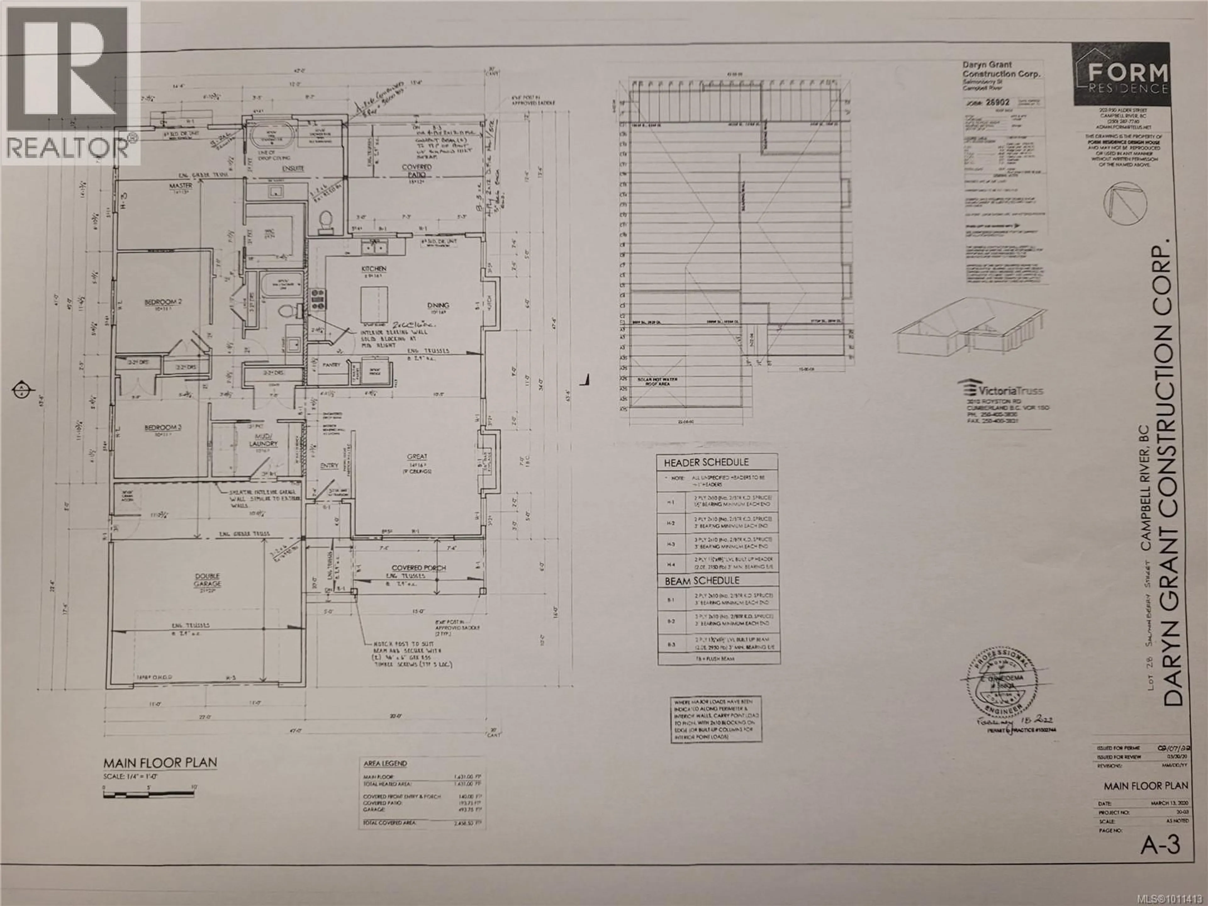 Floor plan for 742 SALMONBERRY STREET, Campbell River British Columbia V9H0G1