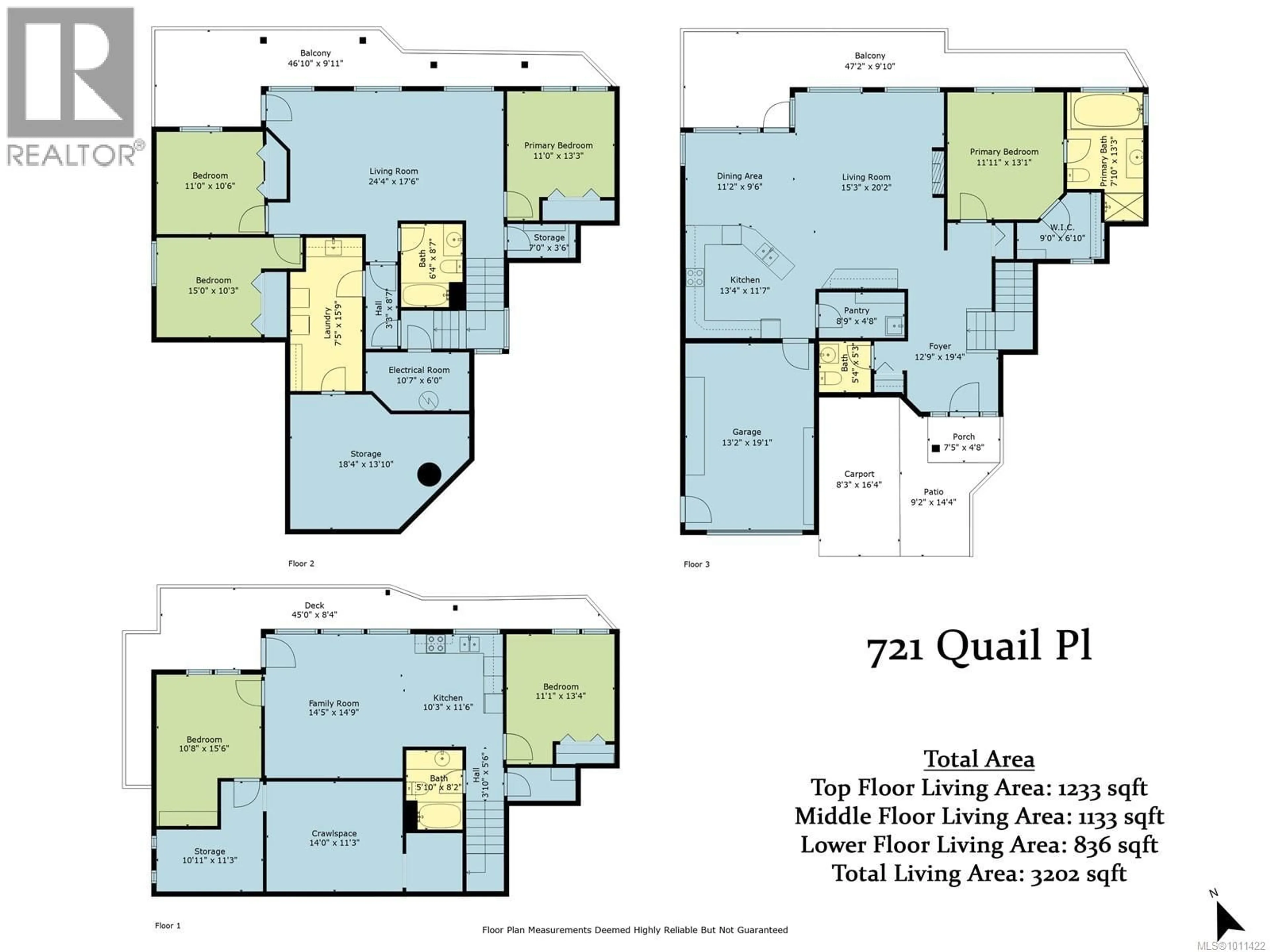 Floor plan for 721 QUAIL PLACE, Nanaimo British Columbia V9T5R2