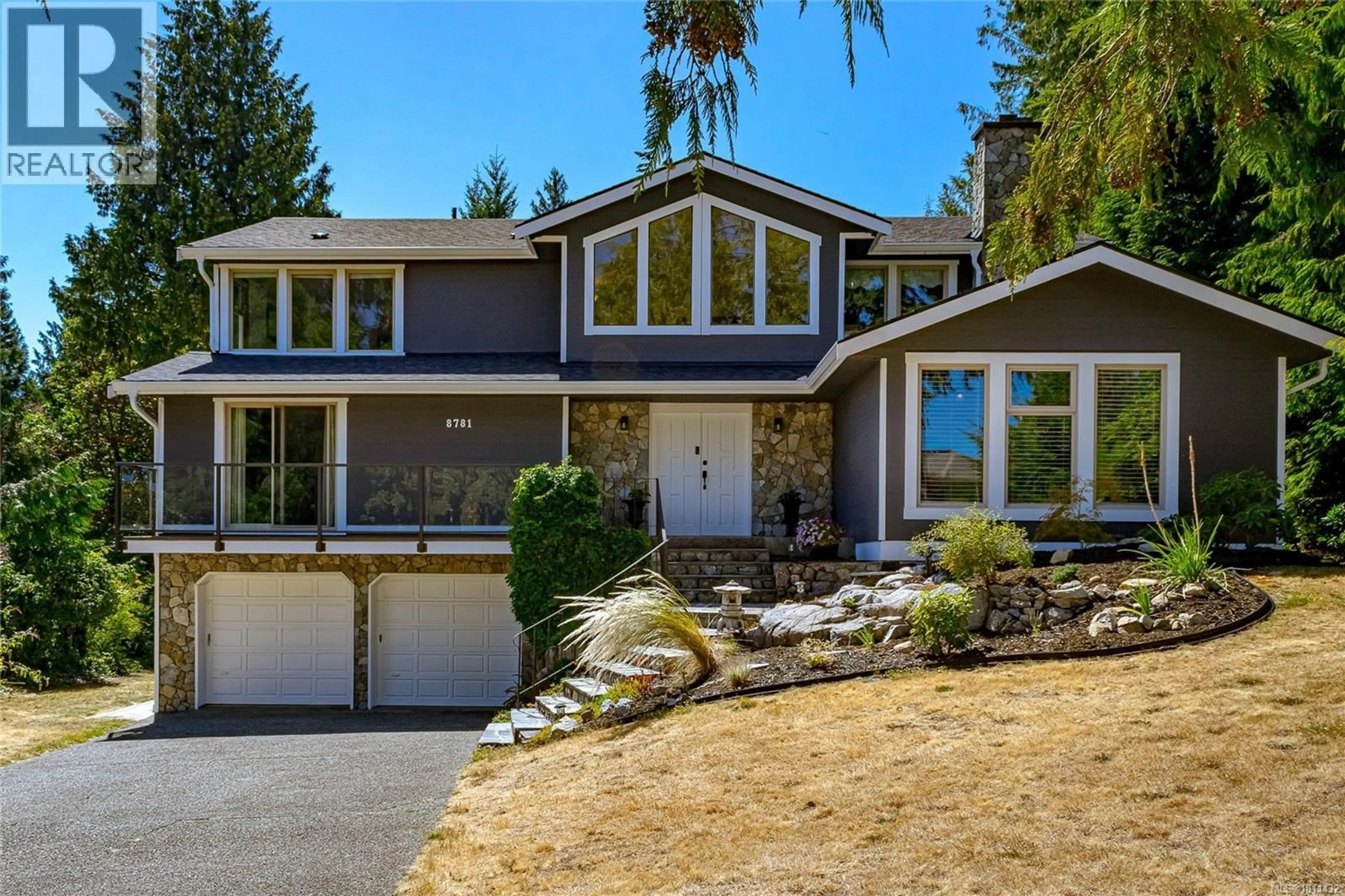 Home with vinyl exterior material, unknown for 8781 FOREST PARK DRIVE, North Saanich British Columbia V8L4E8