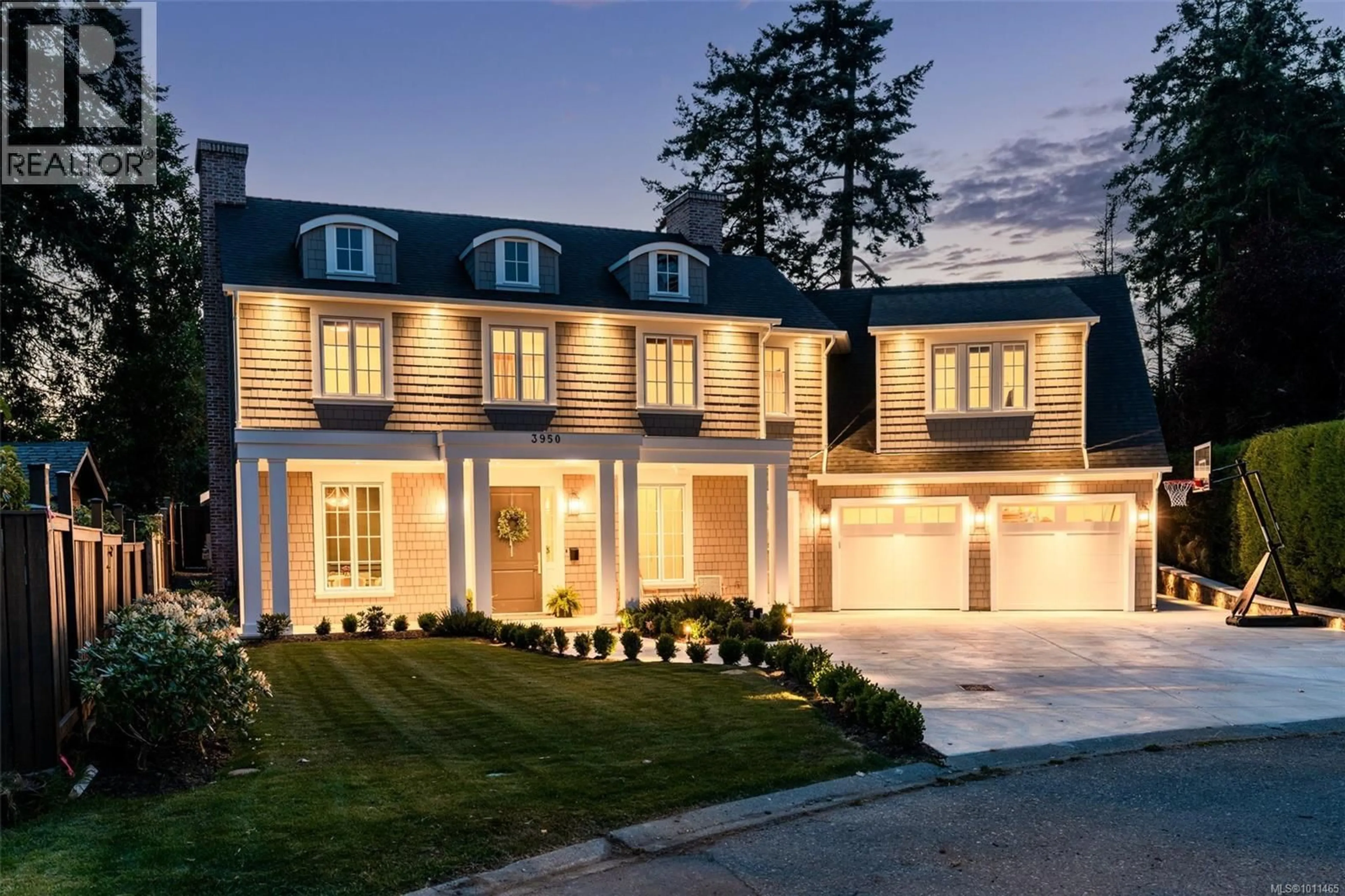 Home with brick exterior material, street for 3950 SEQUOIA PLACE, Saanich British Columbia V8N4N4