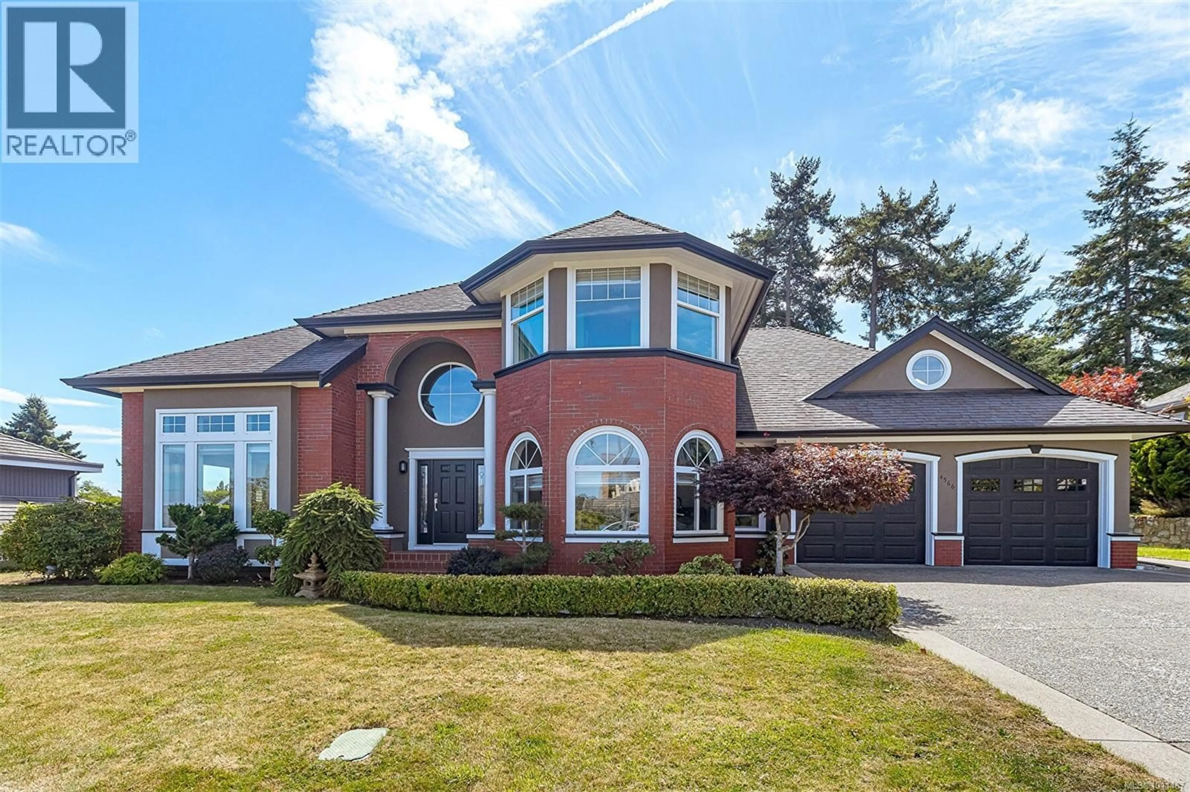 Home with brick exterior material, street for 4566 GORDON POINT DRIVE, Saanich British Columbia V8N6L3