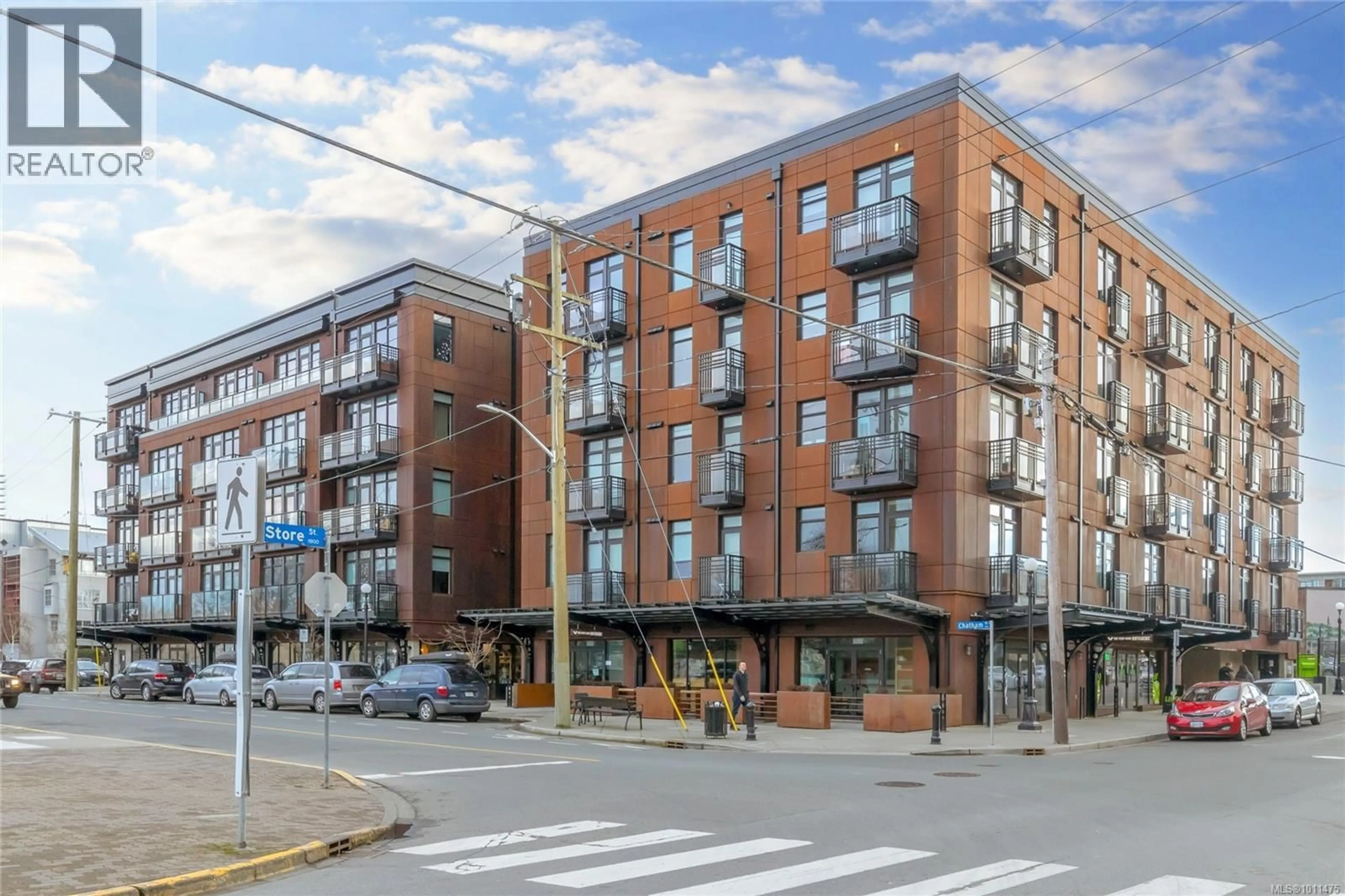 Patio, building for 307 - 515 CHATHAM STREET, Victoria British Columbia V8T0C8
