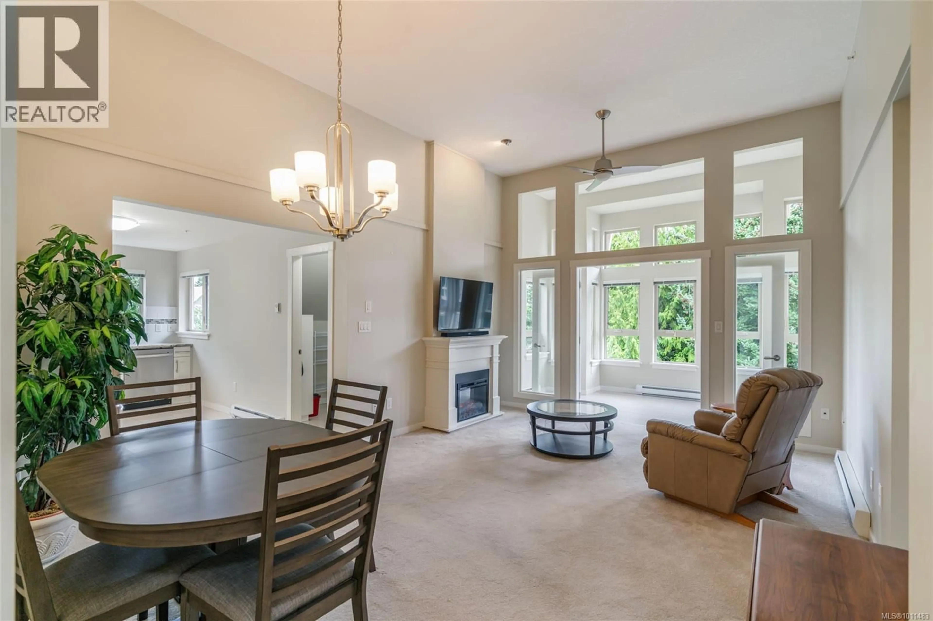 Living room with furniture, unknown for 403 - 5670 EDGEWATER LANE, Nanaimo British Columbia V9T6K1