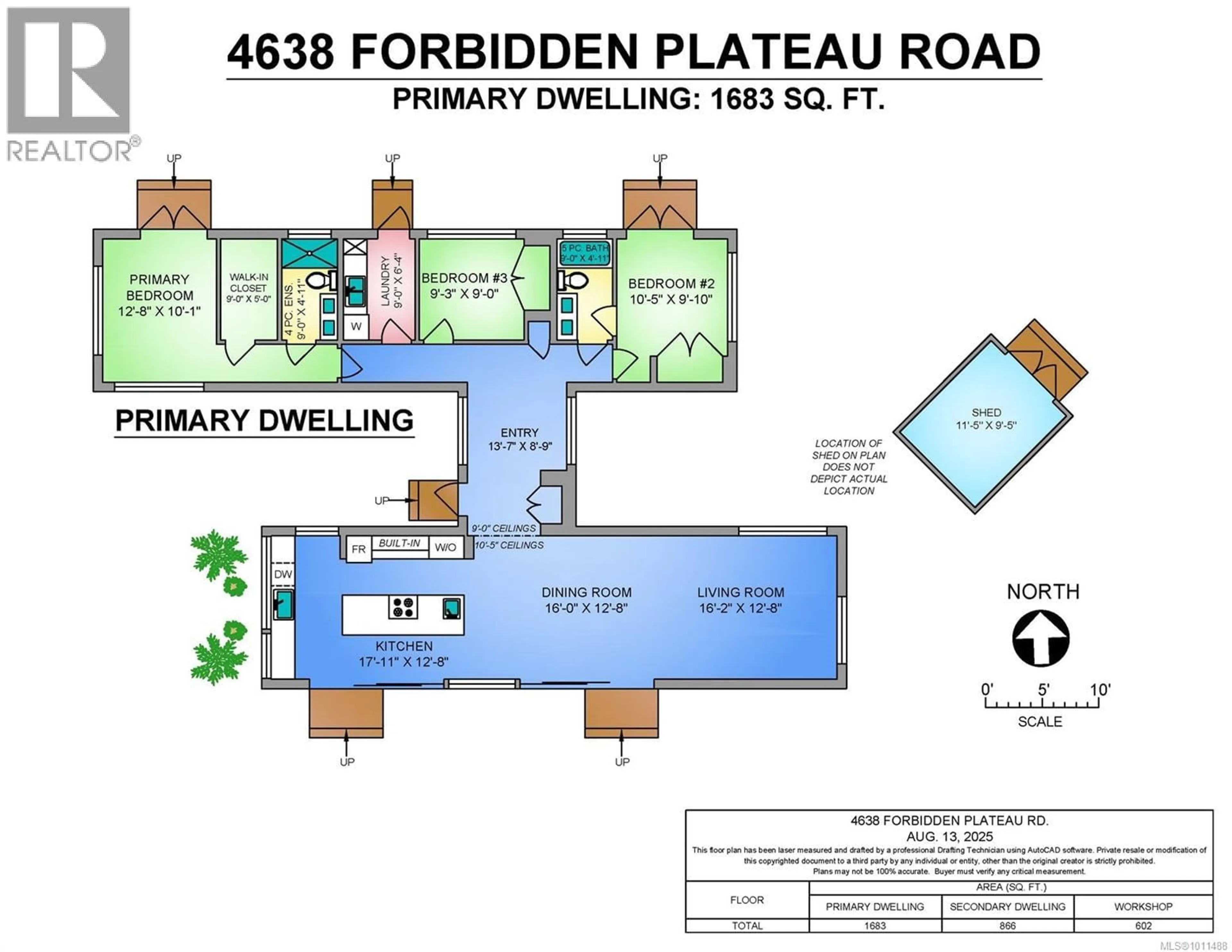 Floor plan for 4638 FORBIDDEN PLATEAU ROAD, Courtenay British Columbia V9J1R3