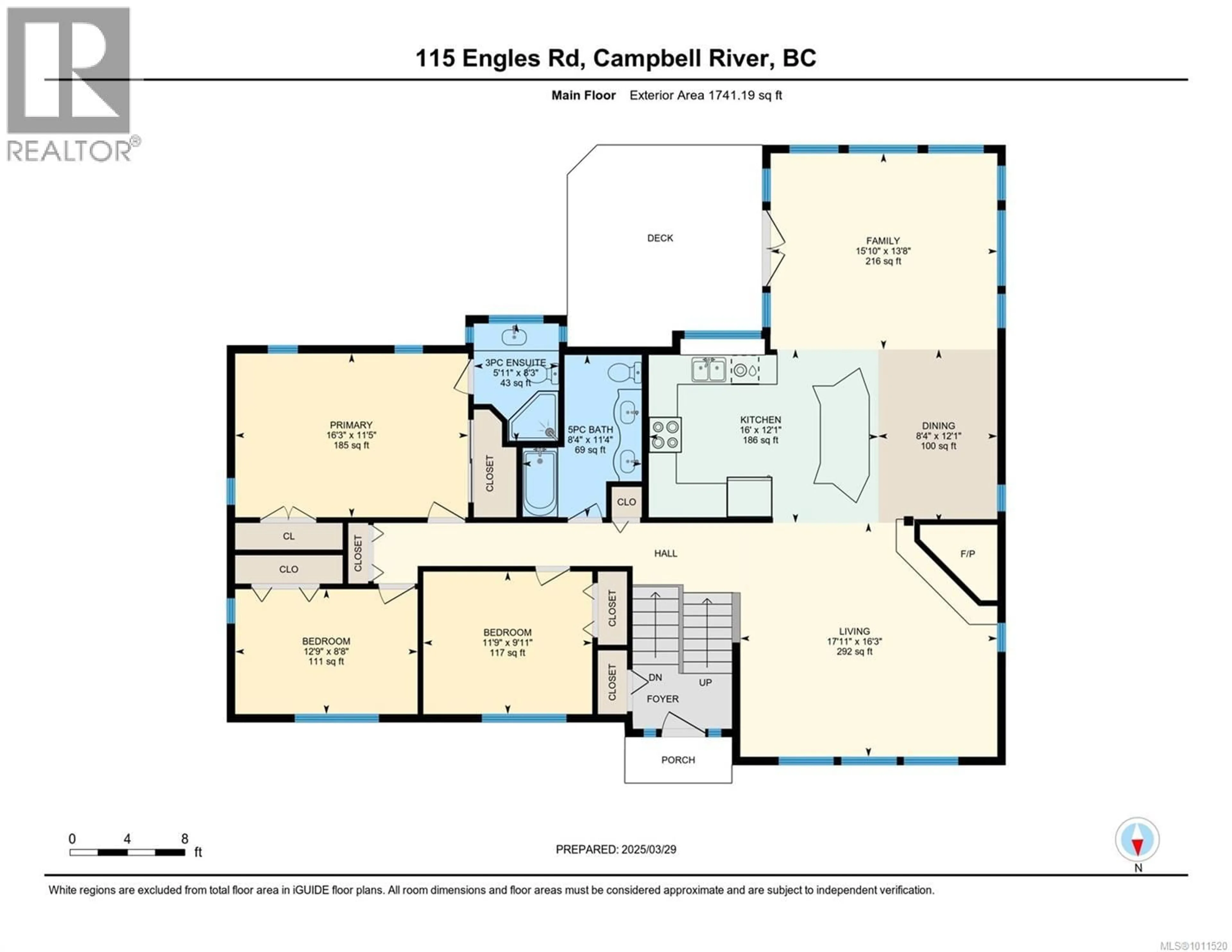 Floor plan for 115 ENGLES ROAD, Campbell River British Columbia V9H1J8