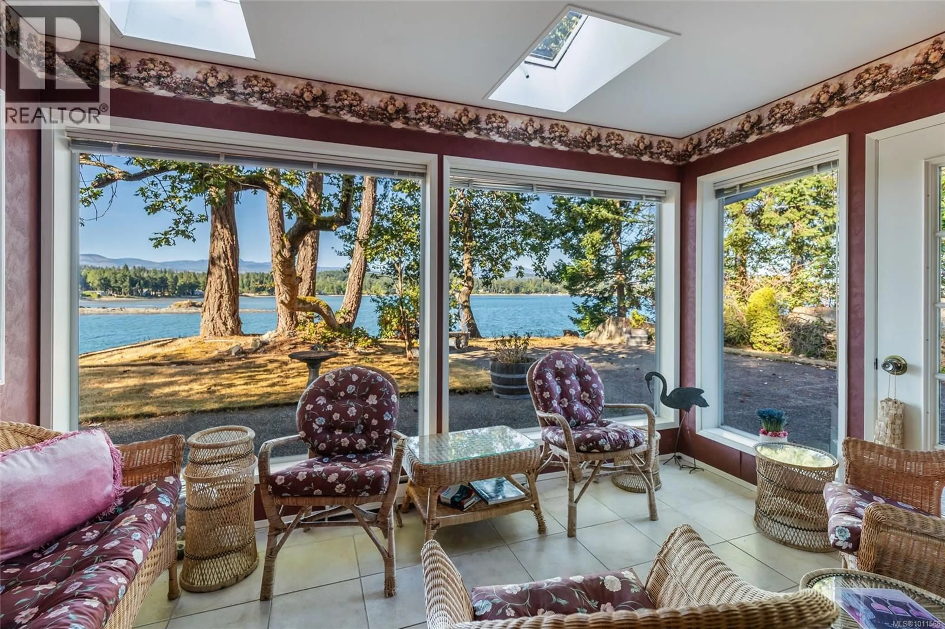 Patio, water/lake/river/ocean view for 1419 MADRONA DRIVE, Nanoose Bay British Columbia V9P9C9