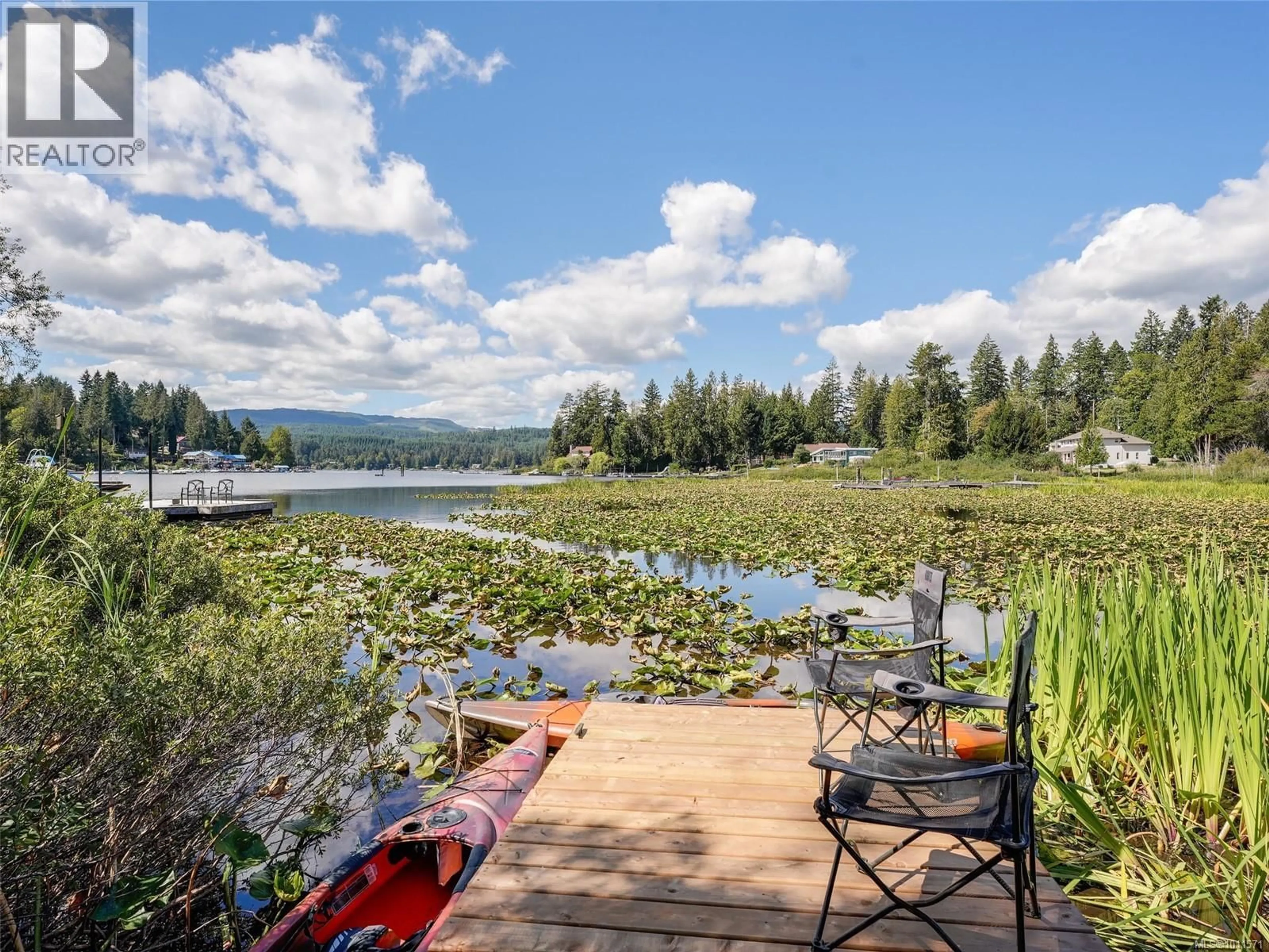 Patio, water/lake/river/ocean view for 2391 SHAWNIGAN LAKE ROAD, Shawnigan Lake British Columbia V8H2H1