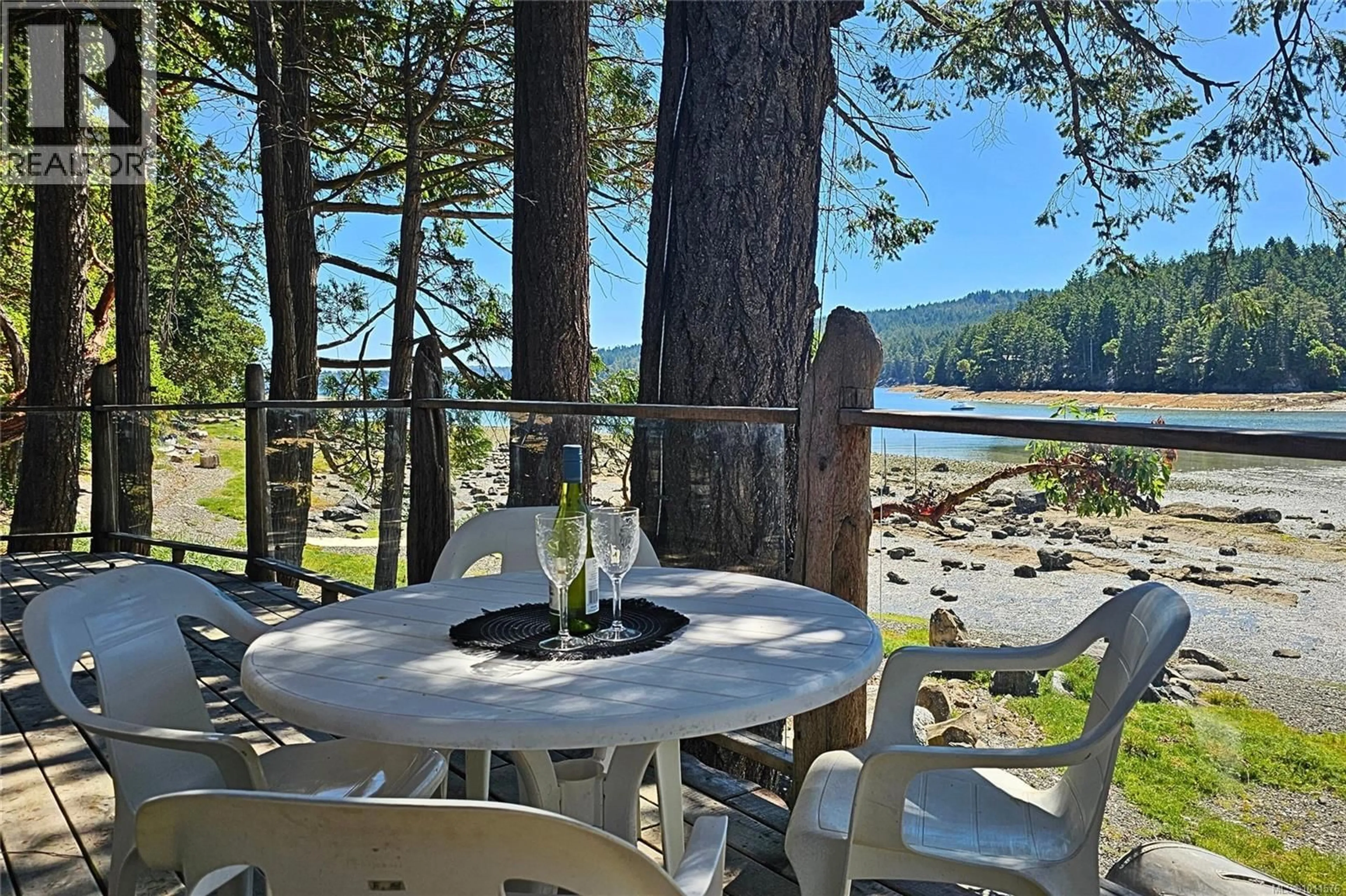 Patio, water/lake/river/ocean view for Lot 4 MAPLE BAY ROAD, Lasqueti Island British Columbia V0R2J0
