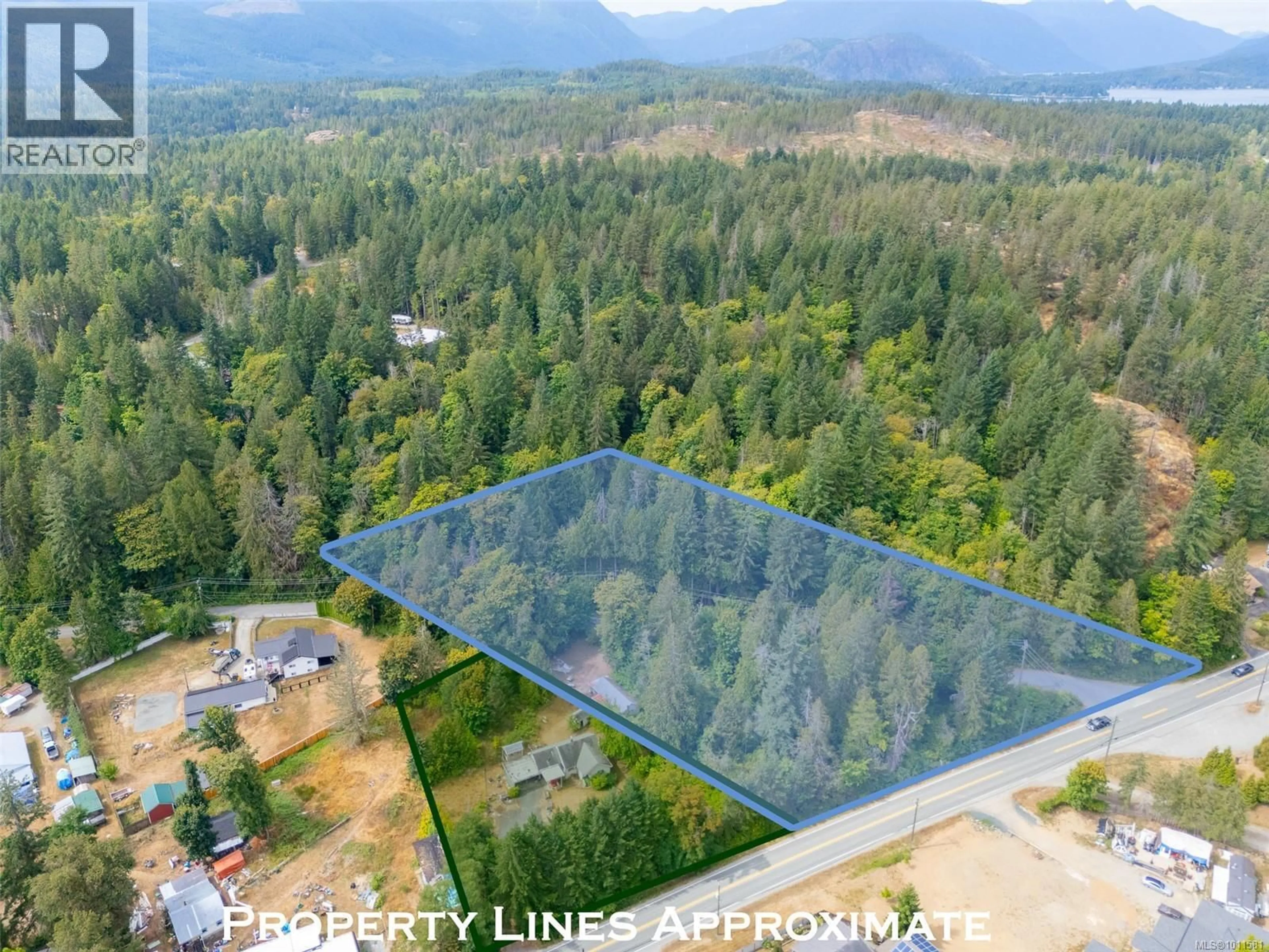 A pic from outside/outdoor area/front of a property/back of a property/a pic from drone, forest/trees view for 7740 PACIFIC RIM HIGHWAY, Port Alberni British Columbia V9Y8Y7