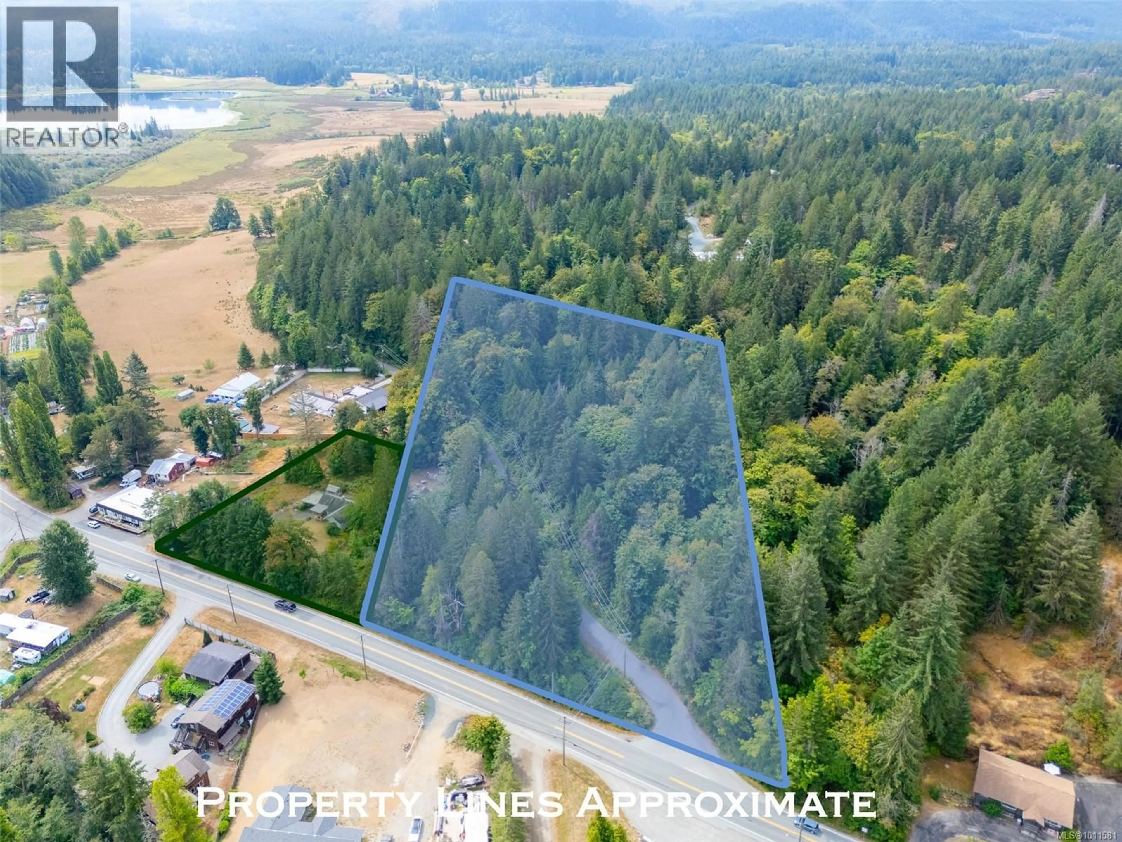 A pic from outside/outdoor area/front of a property/back of a property/a pic from drone, forest/trees view for 7740 PACIFIC RIM HIGHWAY, Port Alberni British Columbia V9Y8Y7
