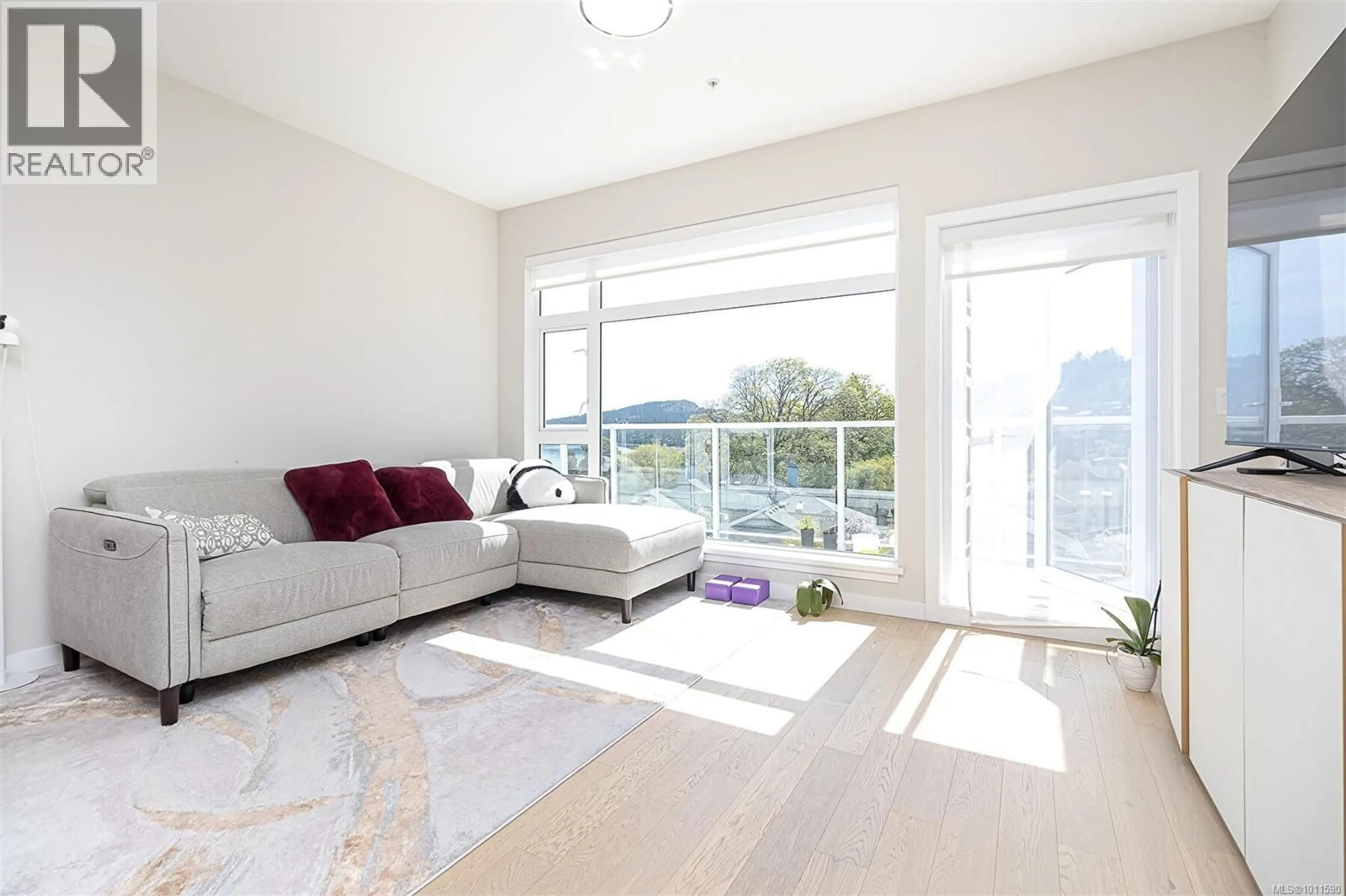 Living room with furniture, unknown for 406 - 5118 CORDOVA BAY ROAD, Saanich British Columbia V8Y2K5