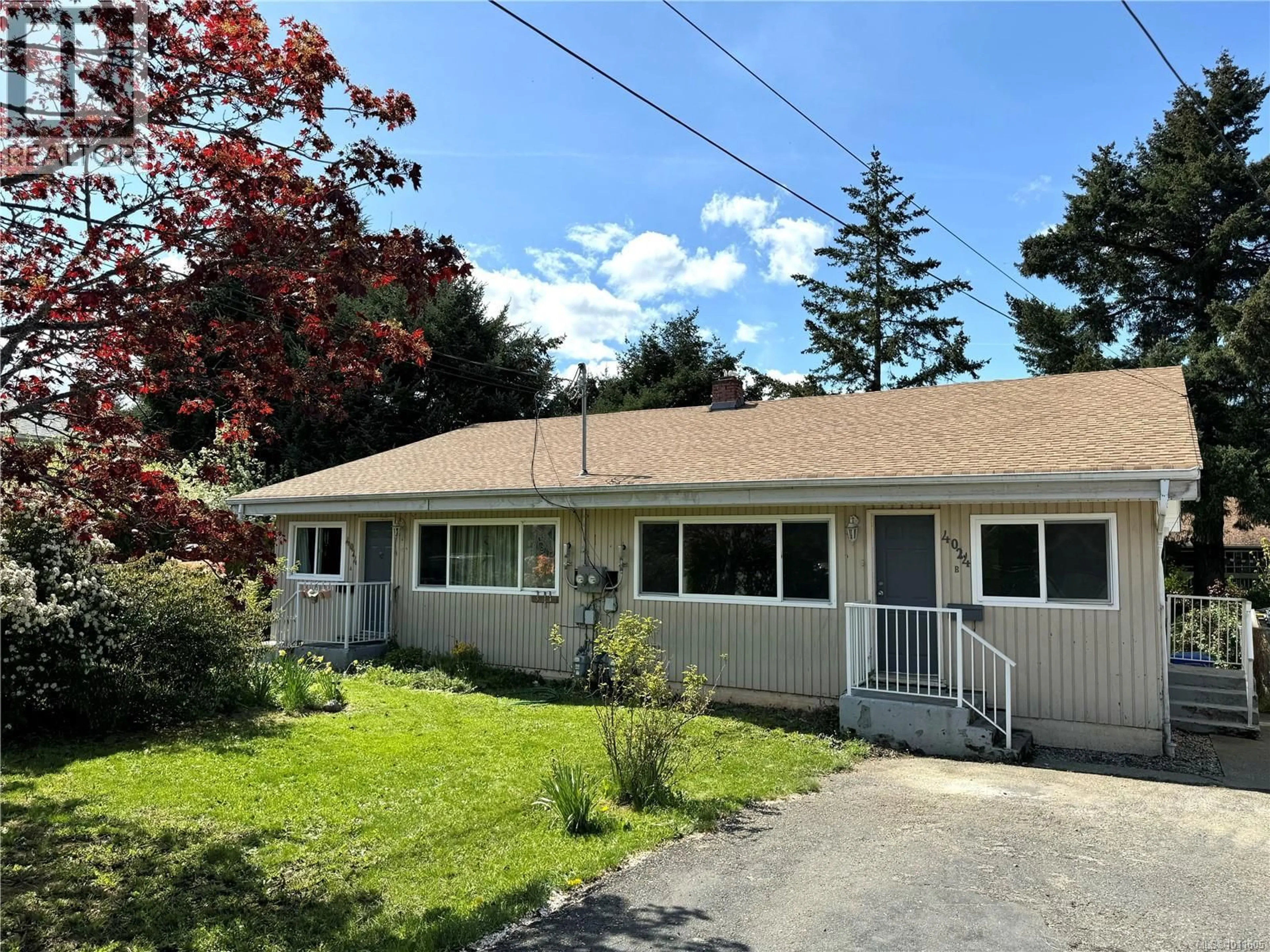 Home with vinyl exterior material, street for 4024 6TH AVENUE, Port Alberni British Columbia V9Y4M7