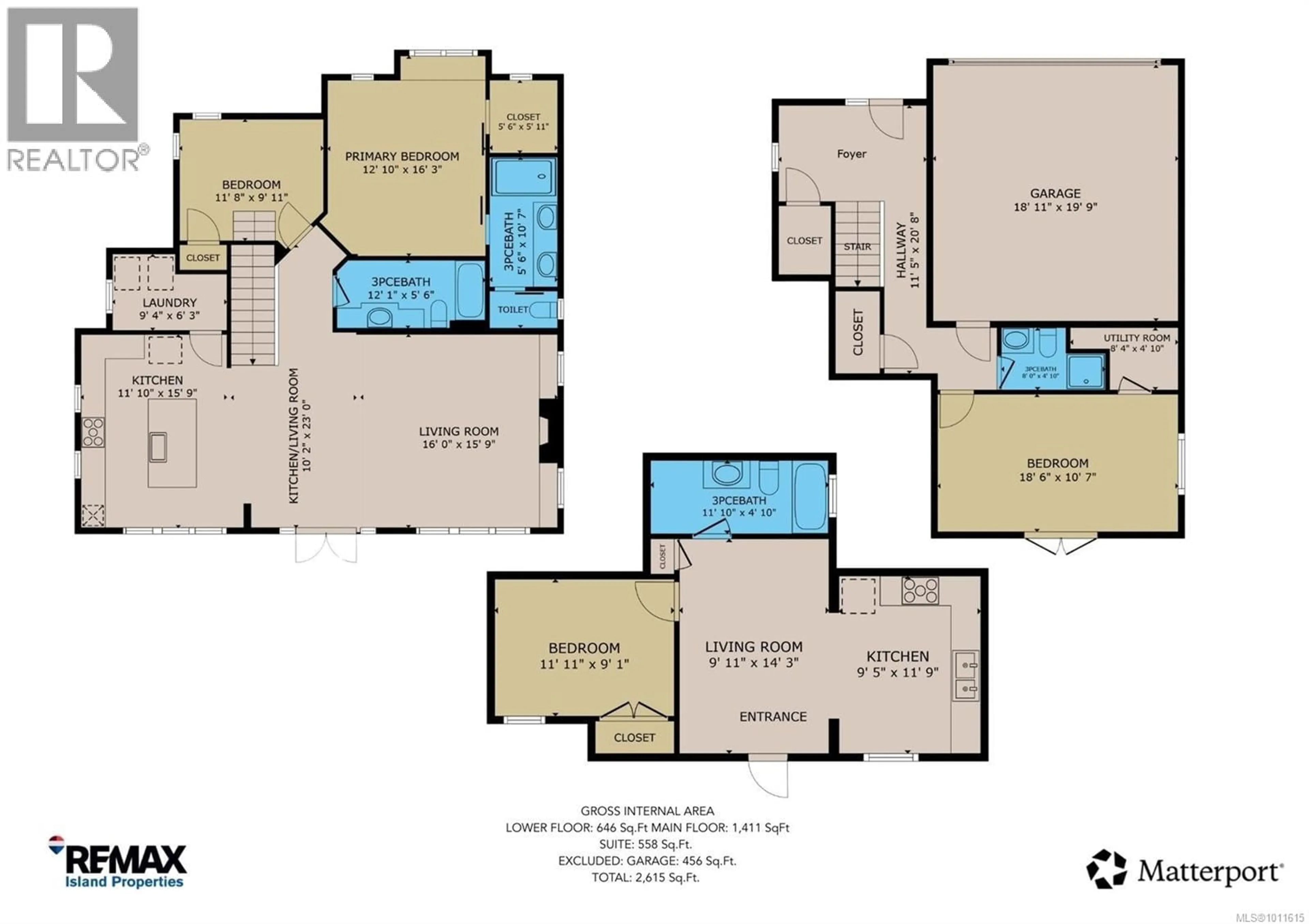 Floor plan for 3079 SEAHAVEN ROAD, Chemainus British Columbia V0R1K2
