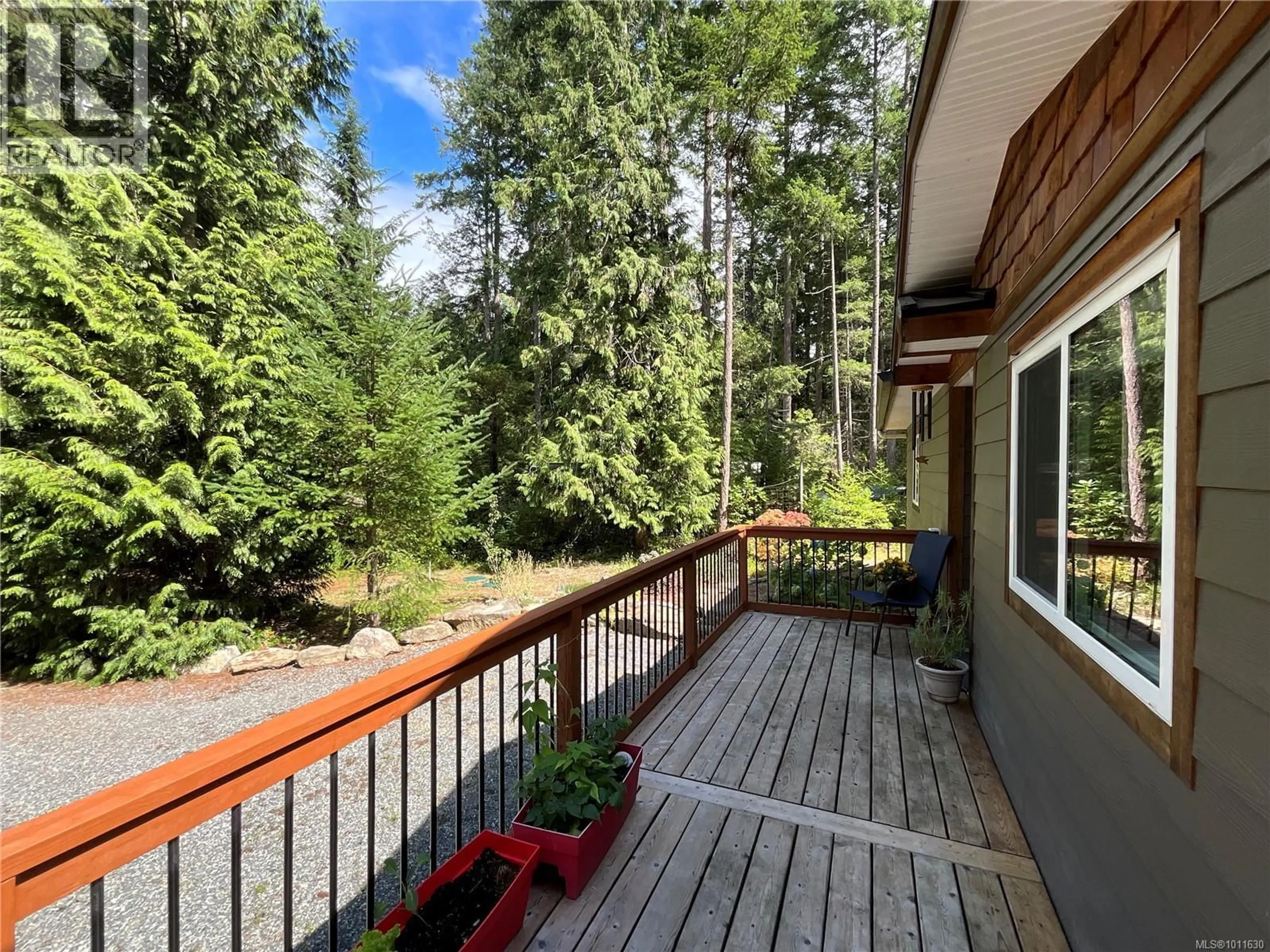 Patio, forest/trees view for 319 MALASPINA DRIVE, Gabriola Island British Columbia V0R1X1