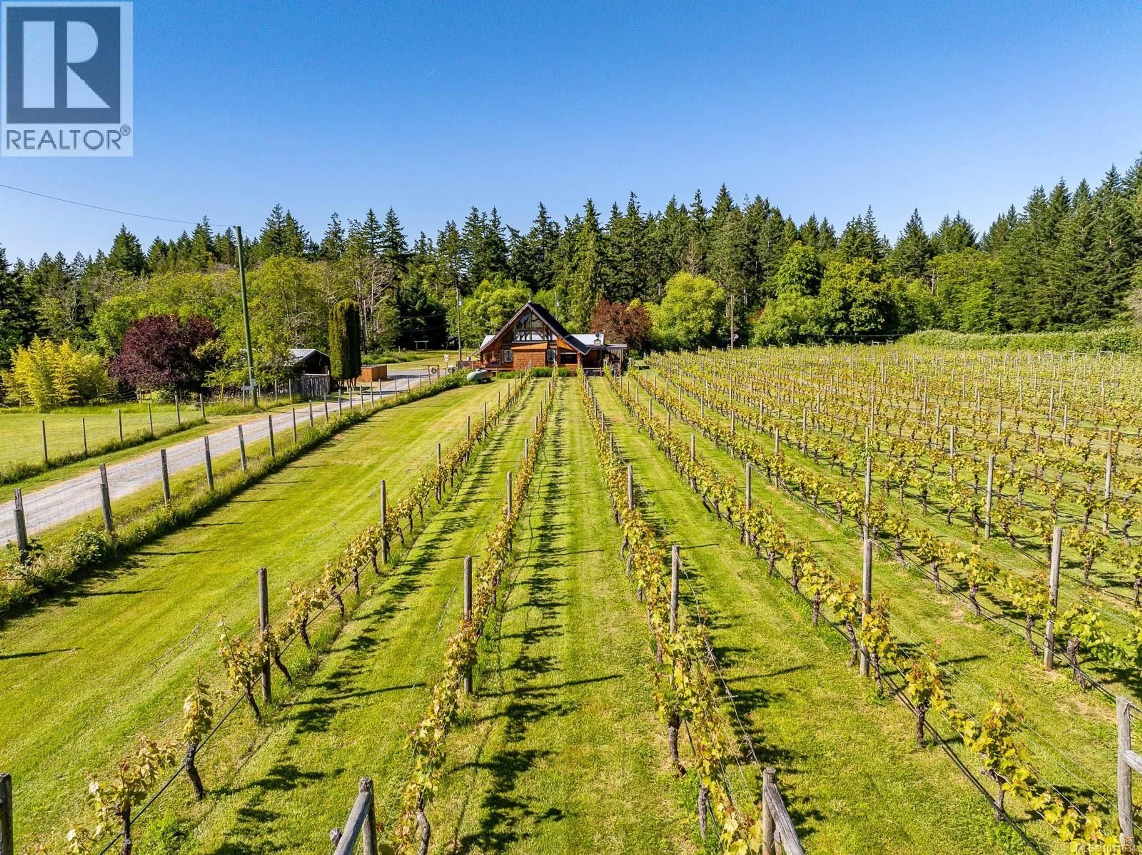 A pic from outside/outdoor area/front of a property/back of a property/a pic from drone, unknown for 1885 CENTRAL ROAD, Hornby Island British Columbia V0R1Z0
