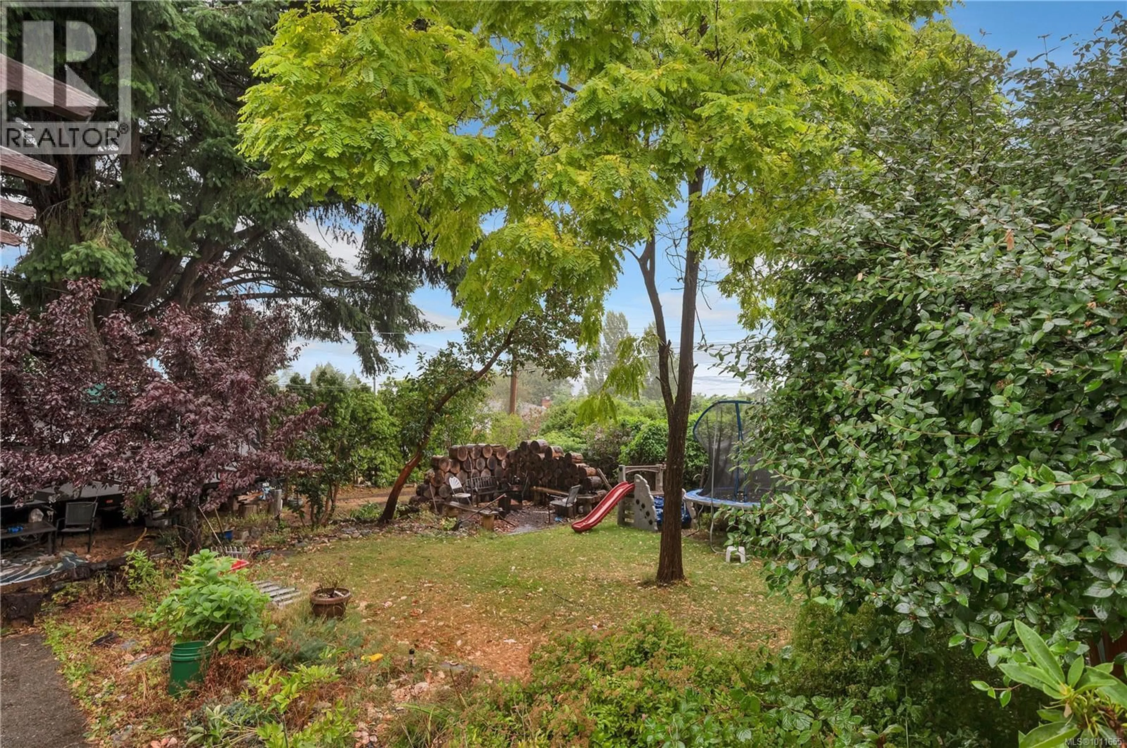 A pic from outside/outdoor area/front of a property/back of a property/a pic from drone, forest/trees view for 765 8TH AVENUE, Campbell River British Columbia V9W4A7