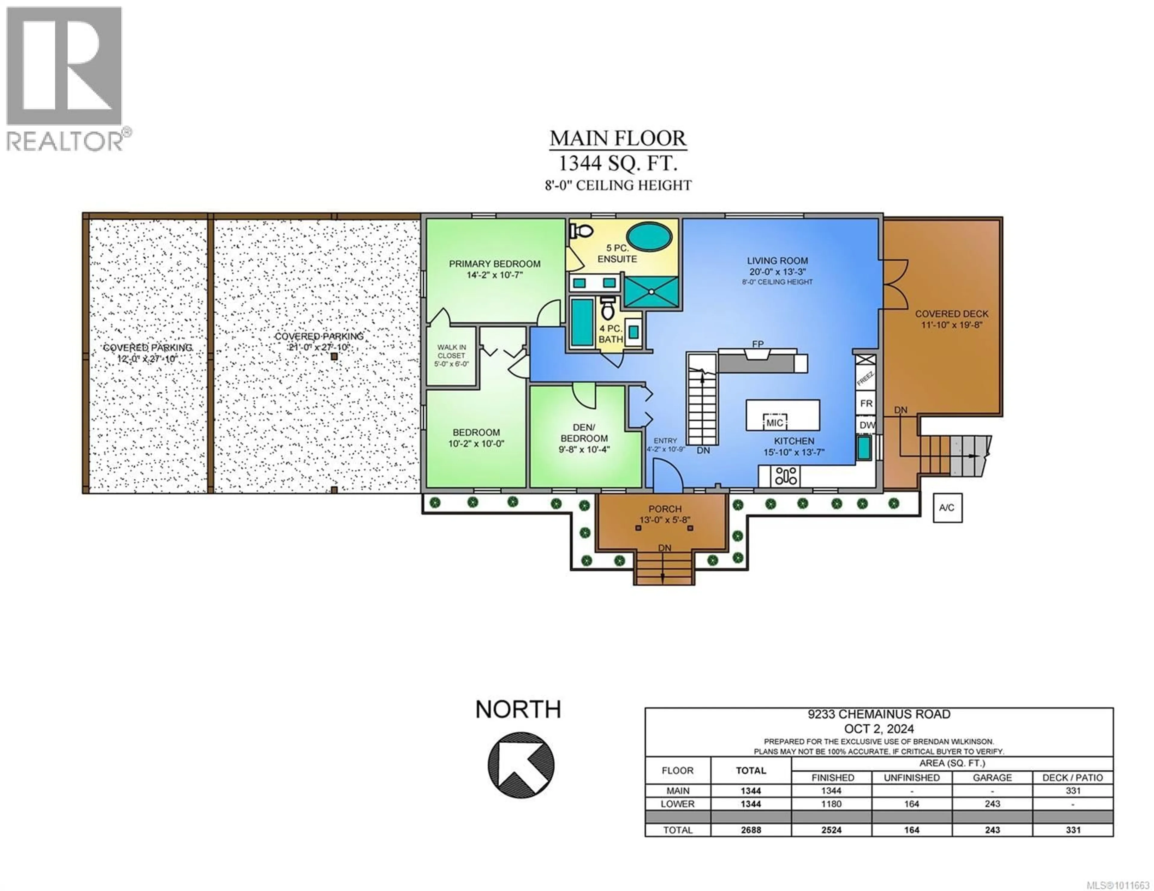Floor plan for 9233 CHEMAINUS ROAD, Chemainus British Columbia V0R1K5
