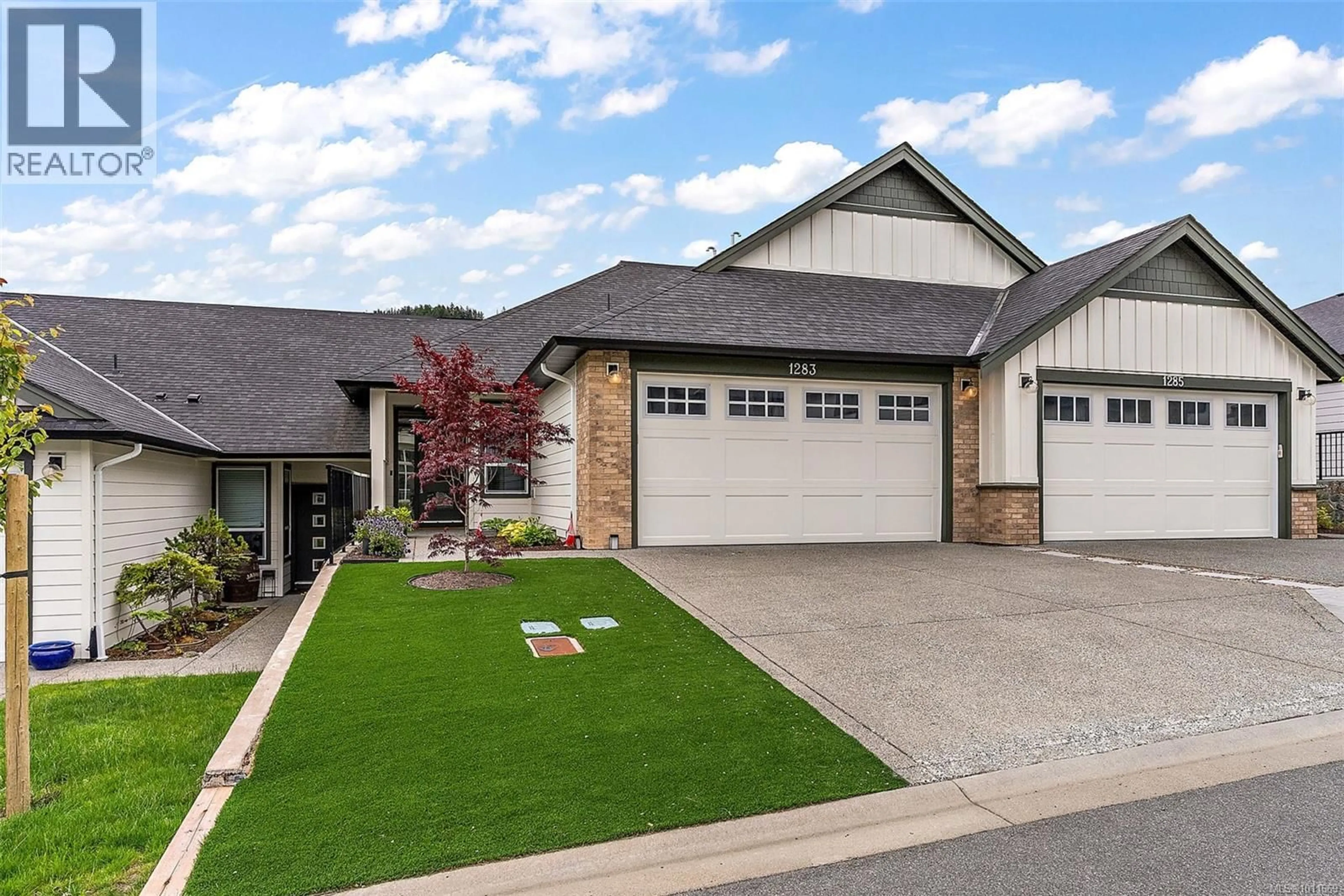 Home with brick exterior material, street for 1283 CENTAURI DRIVE, Langford British Columbia V9B3R6