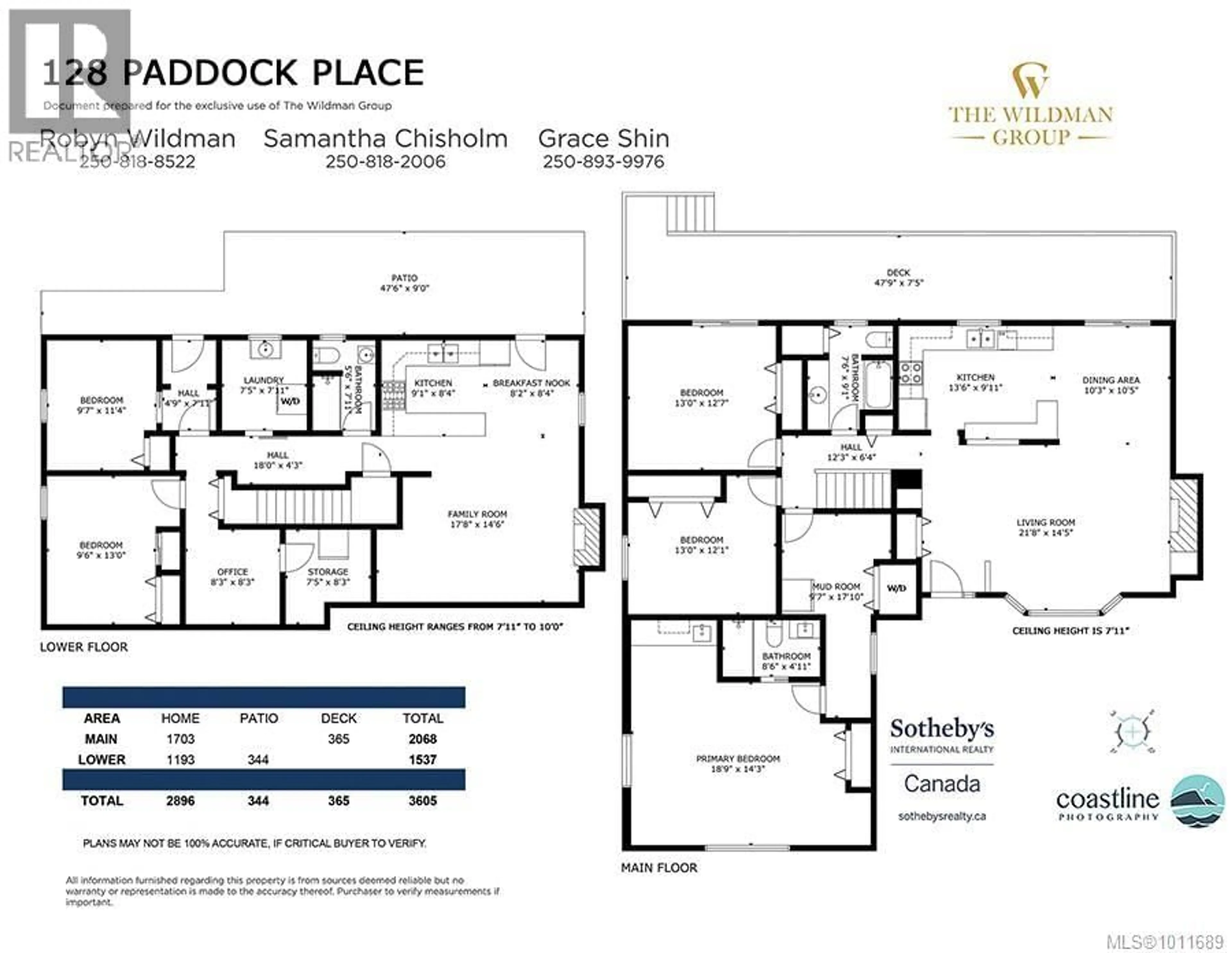 Floor plan for 128 PADDOCK PLACE, View Royal British Columbia V9B5G2