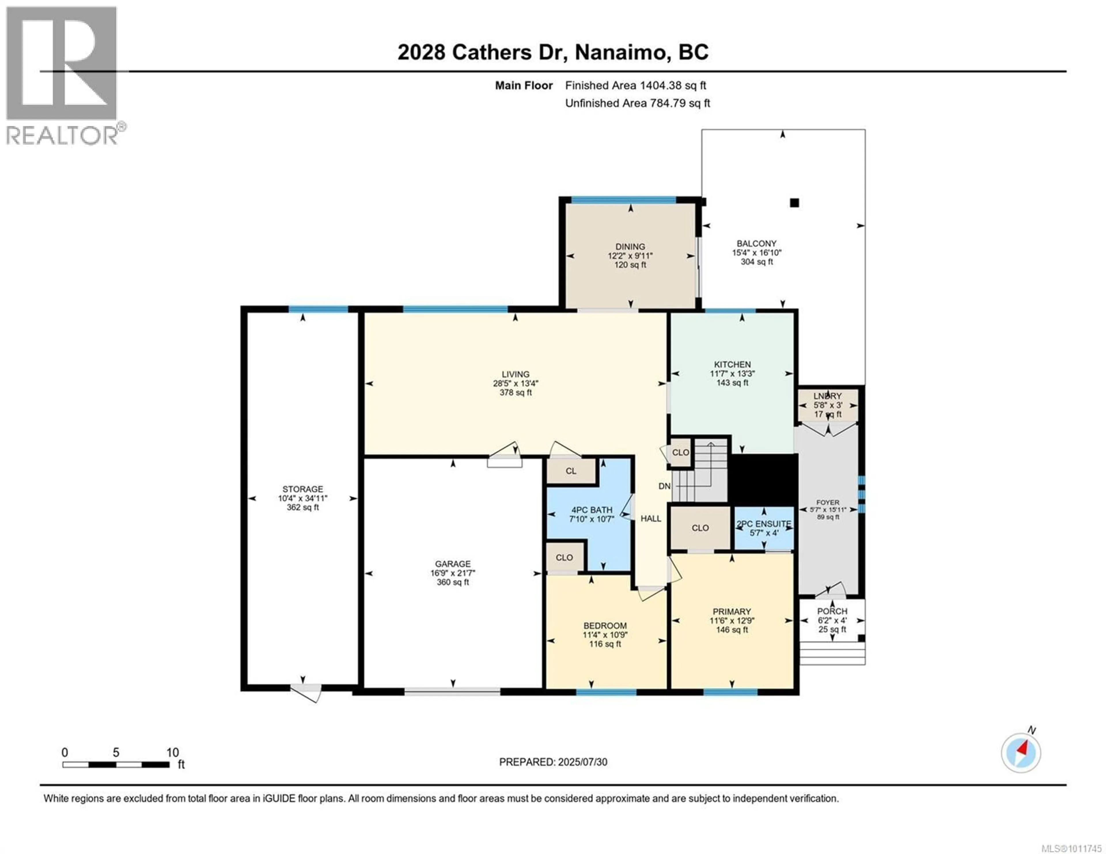 Floor plan for 2028 CATHERS DRIVE, Nanaimo British Columbia V9R6R9