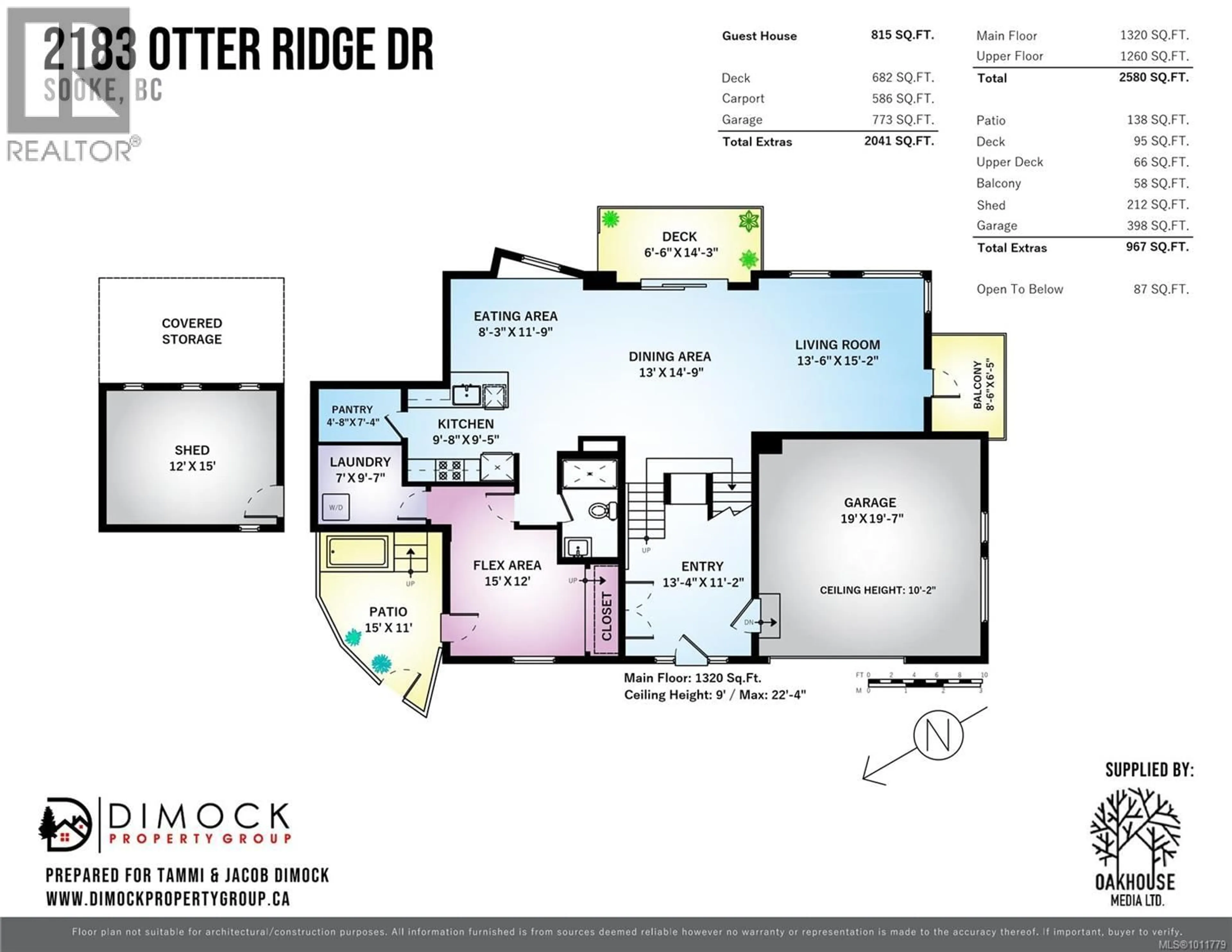 Floor plan for 2183 OTTER RIDGE DRIVE, Sooke British Columbia V9Z1E4