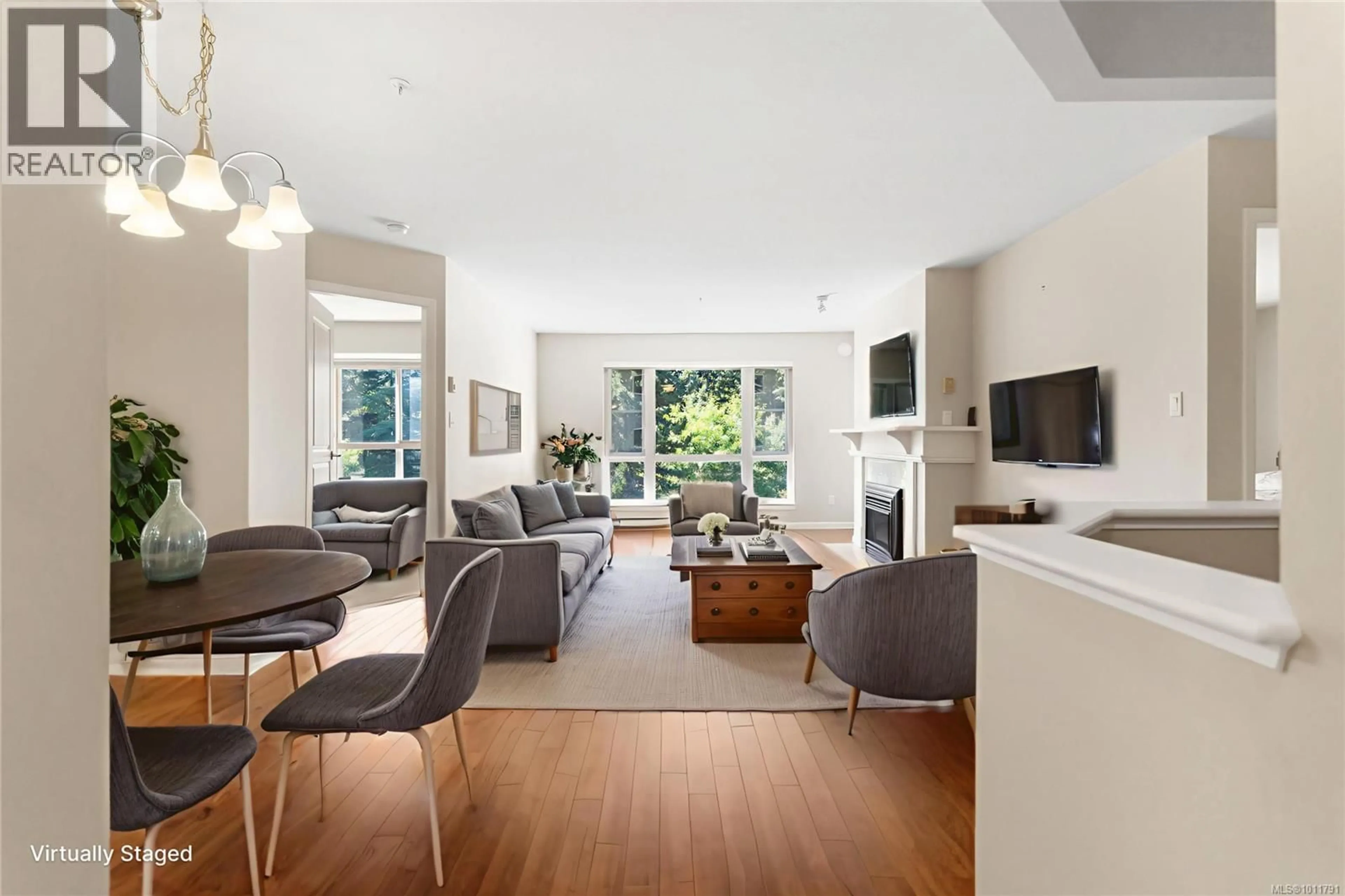 Living room with furniture, unknown for 402 - 5650 EDGEWATER LANE, Nanaimo British Columbia V9T6K1