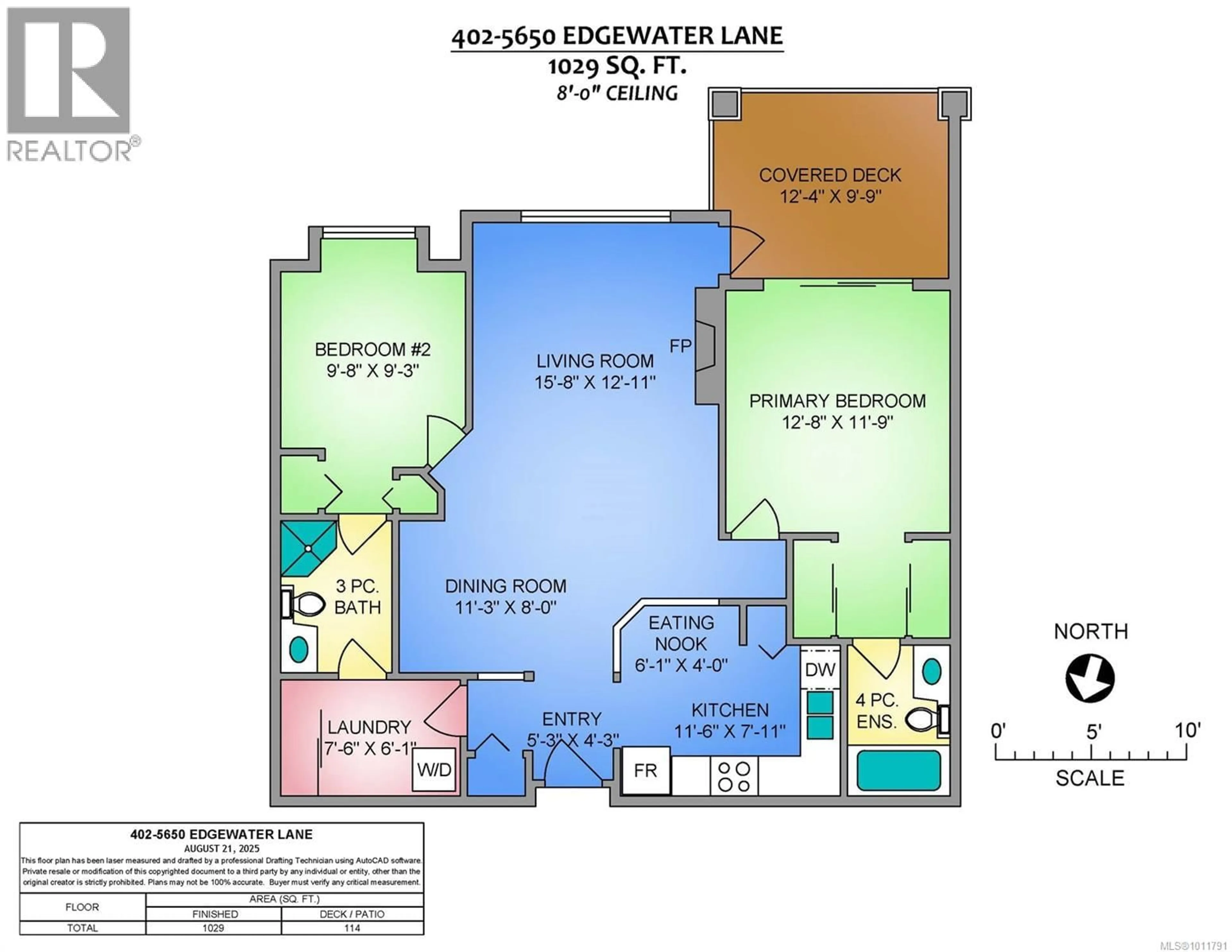 Floor plan for 402 - 5650 EDGEWATER LANE, Nanaimo British Columbia V9T6K1