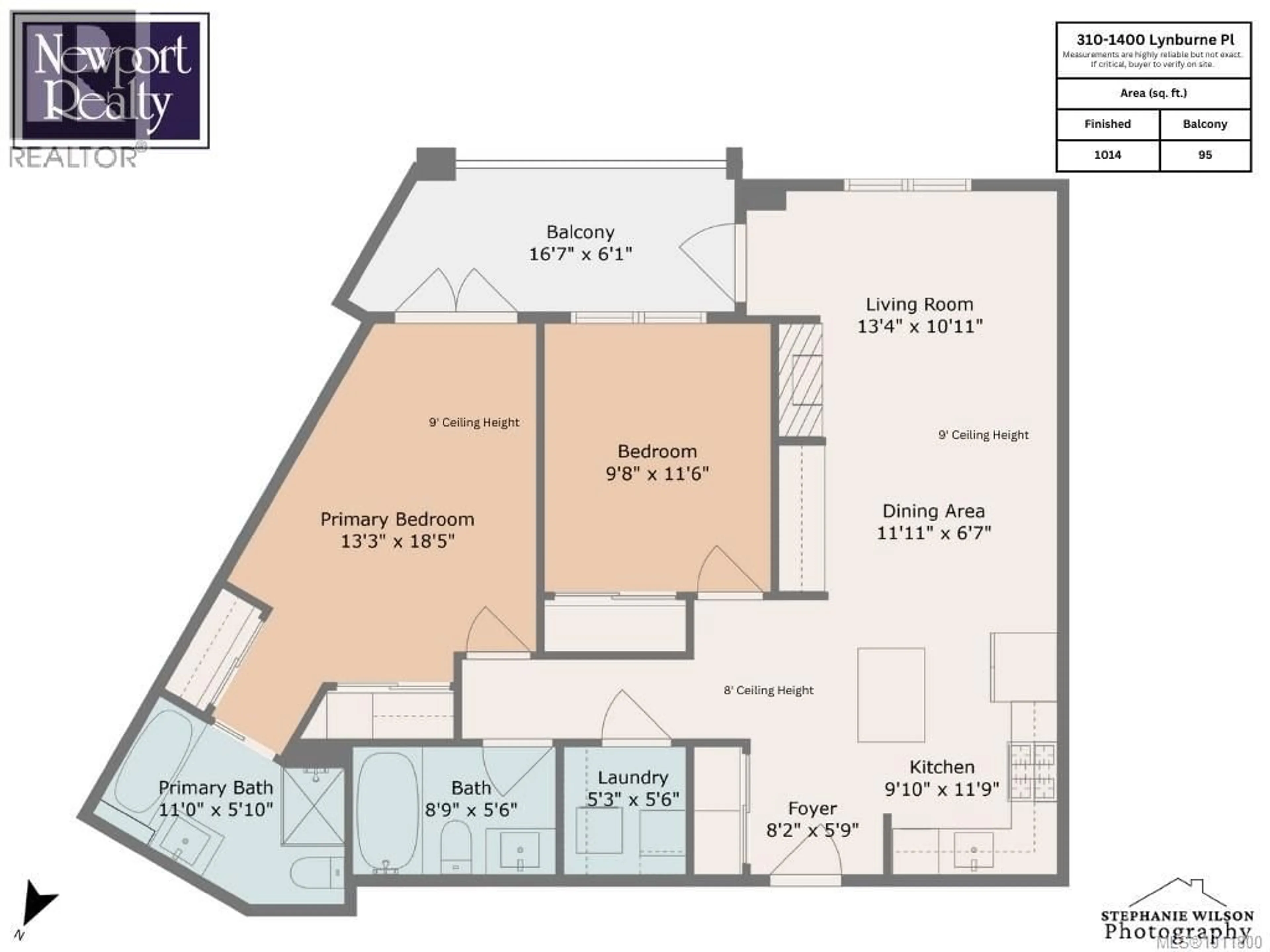 Floor plan for 310 - 1400 LYNBURNE PLACE, Langford British Columbia V9B0A4