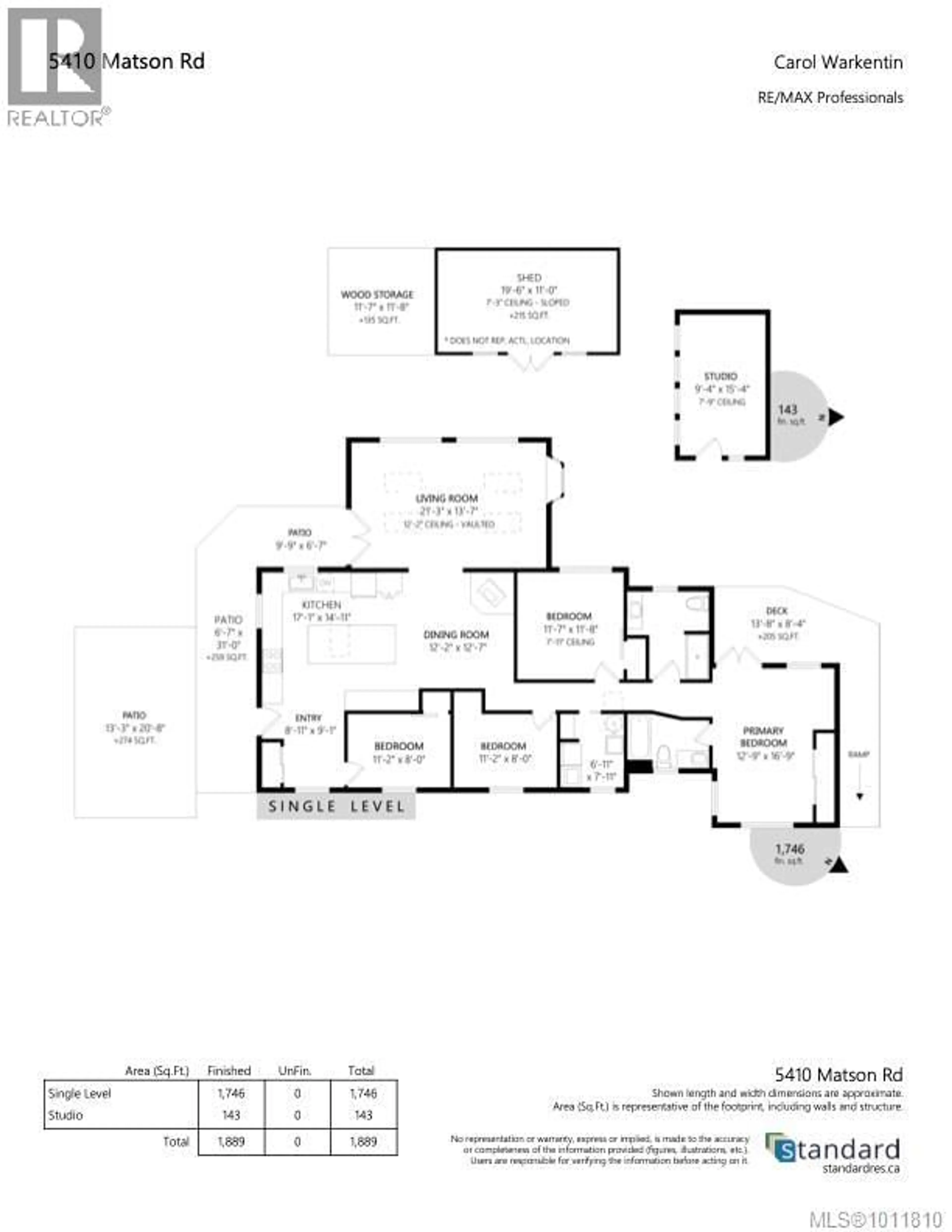 Floor plan for 5410 MATSON ROAD, Ladysmith British Columbia V9G1L9