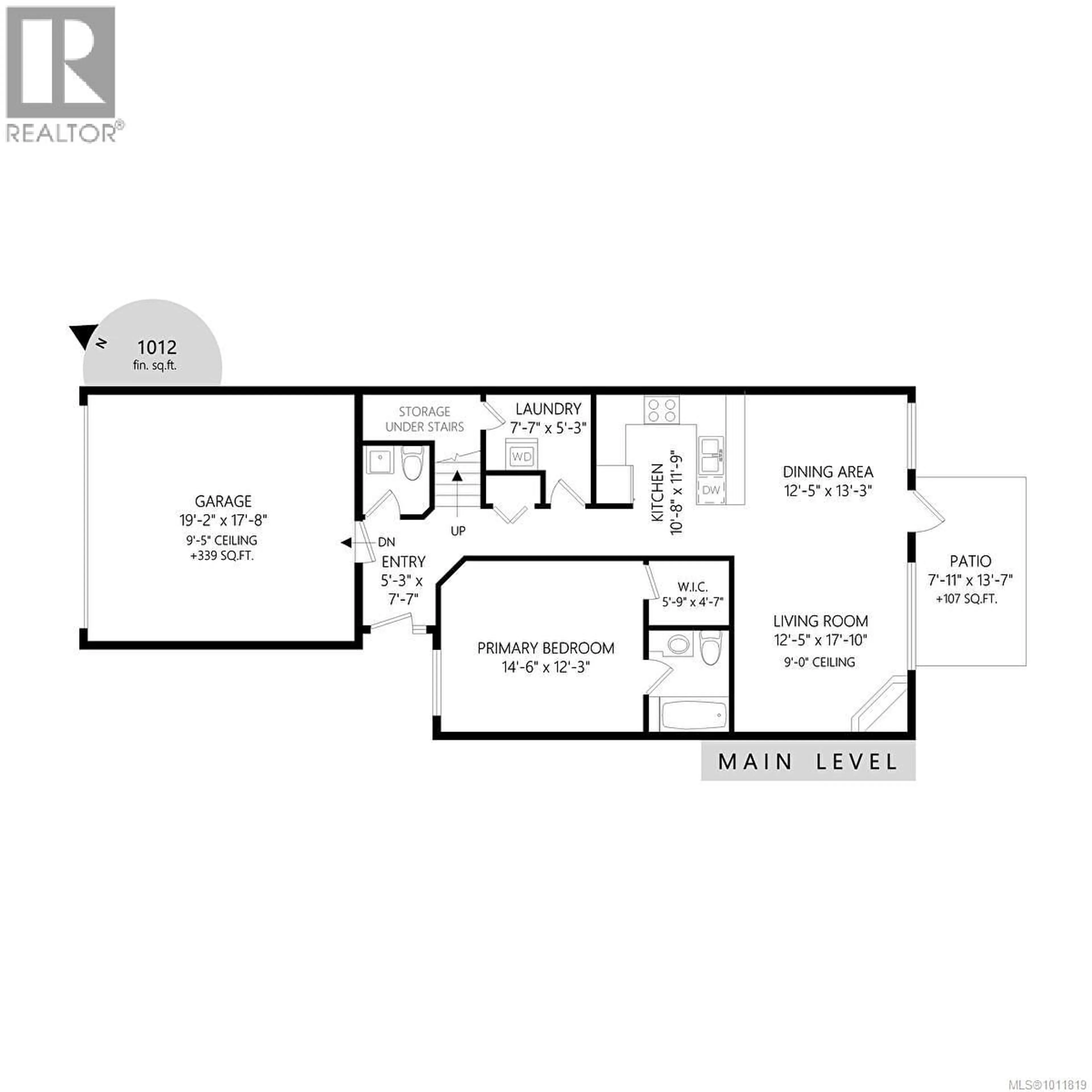 Floor plan for 126 - 2120 HARROW GATE, Langford British Columbia V8B6R4
