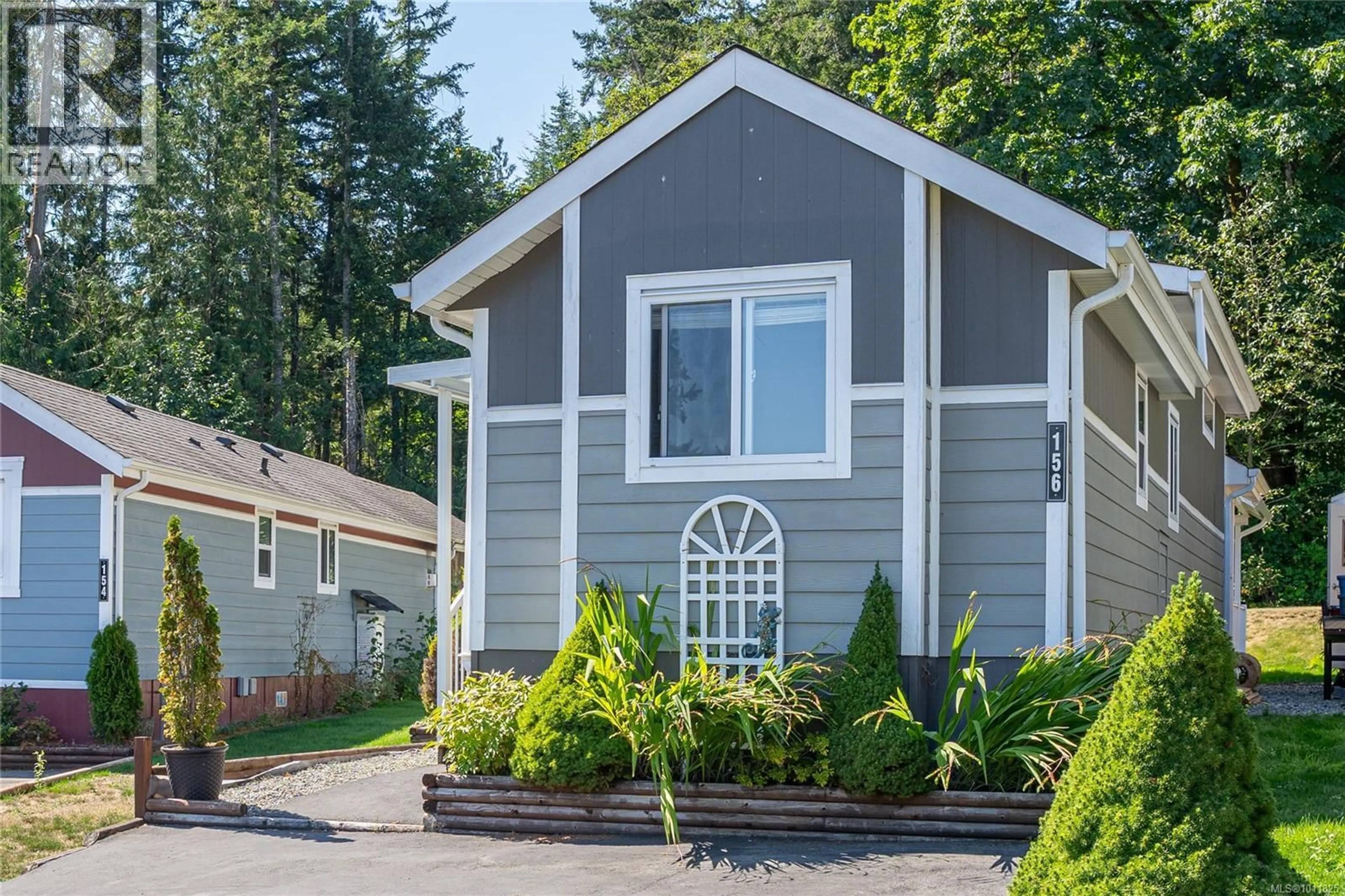 Home with vinyl exterior material, street for 156 - 3042 RIVER ROAD, Chemainus British Columbia V0R1K3