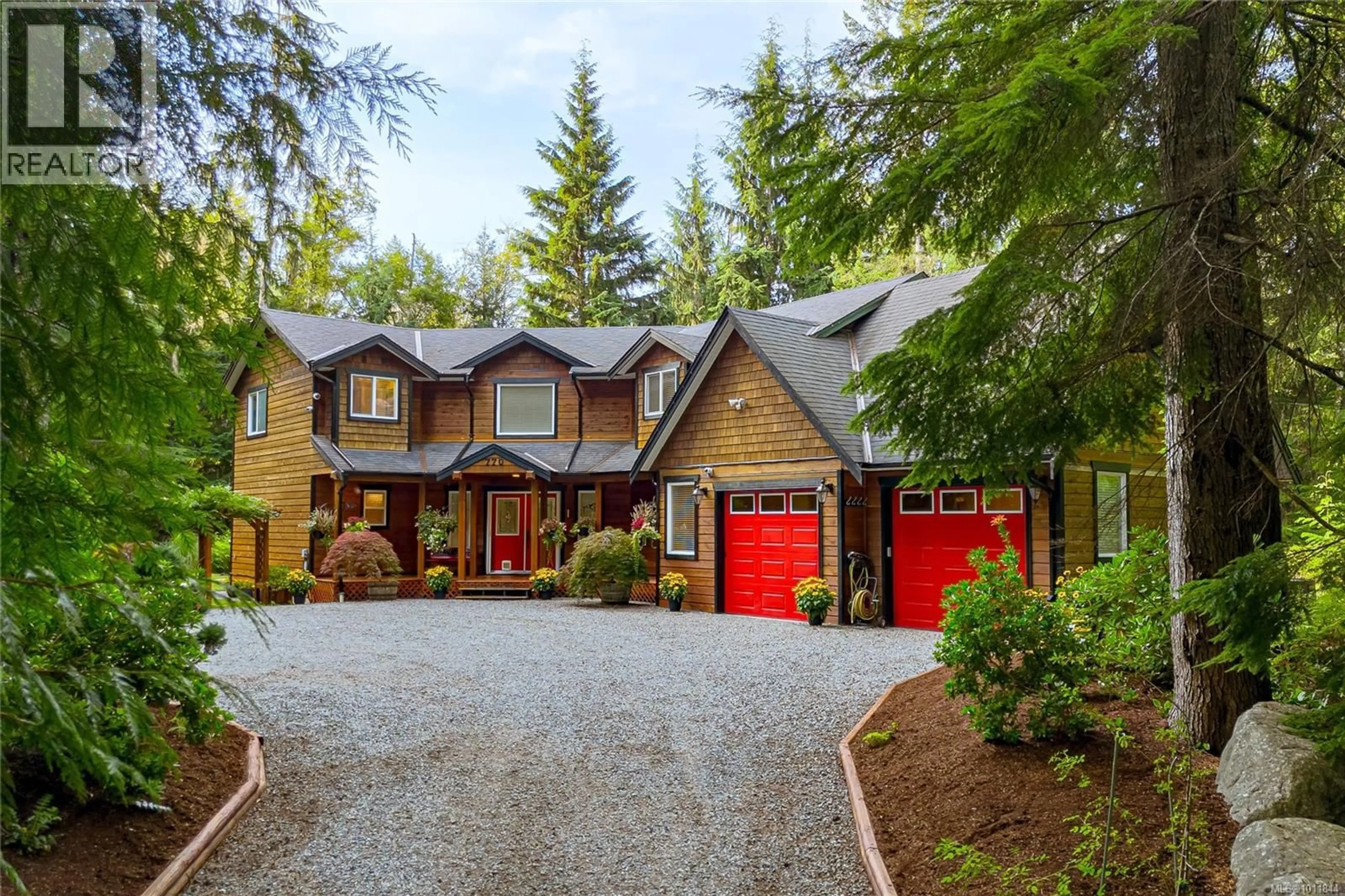 Home with brick exterior material, street for 770 SHAWNIGAN LAKE ROAD, Shawnigan Lake British Columbia V8H2J1