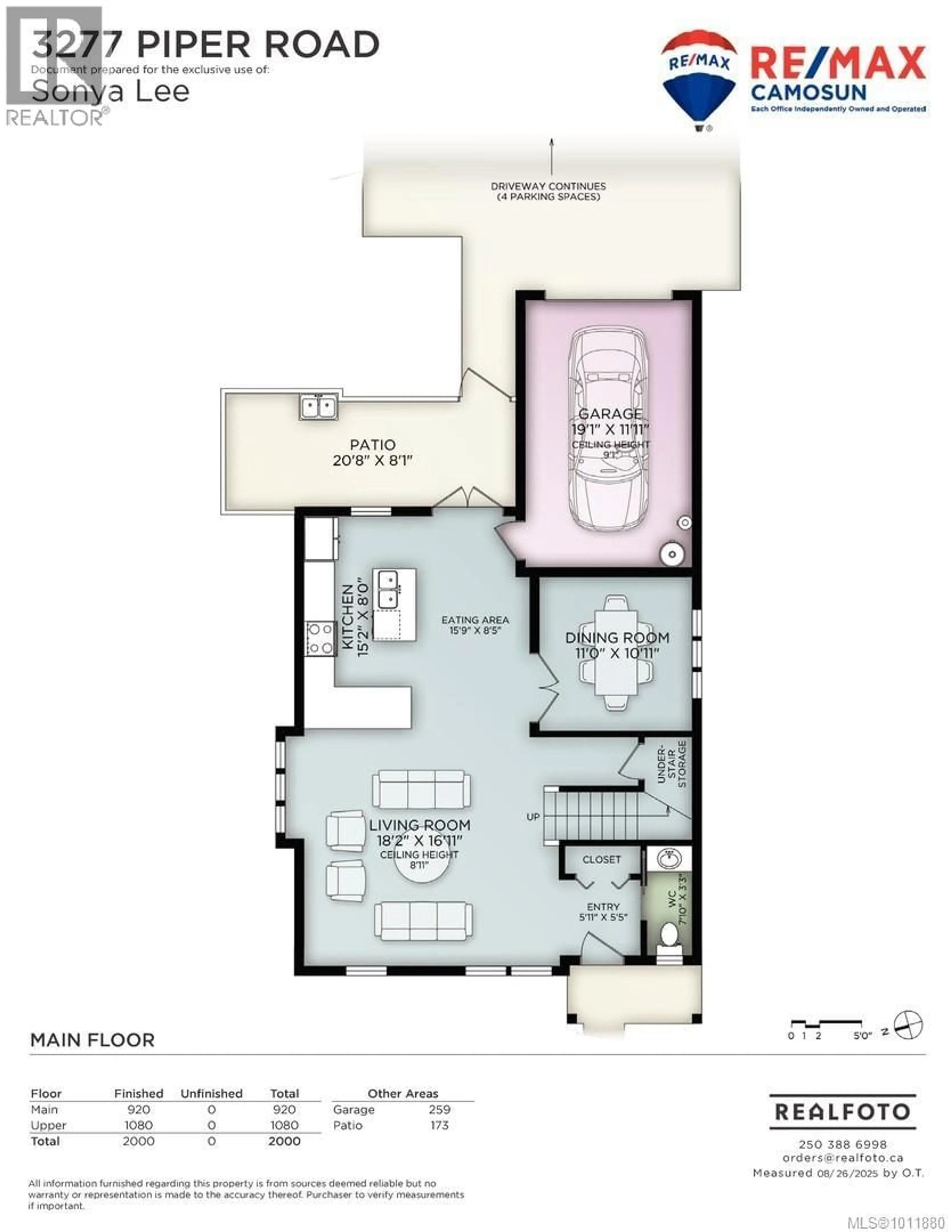 Floor plan for 3277 PIPER ROAD, Langford British Columbia V9C0H3