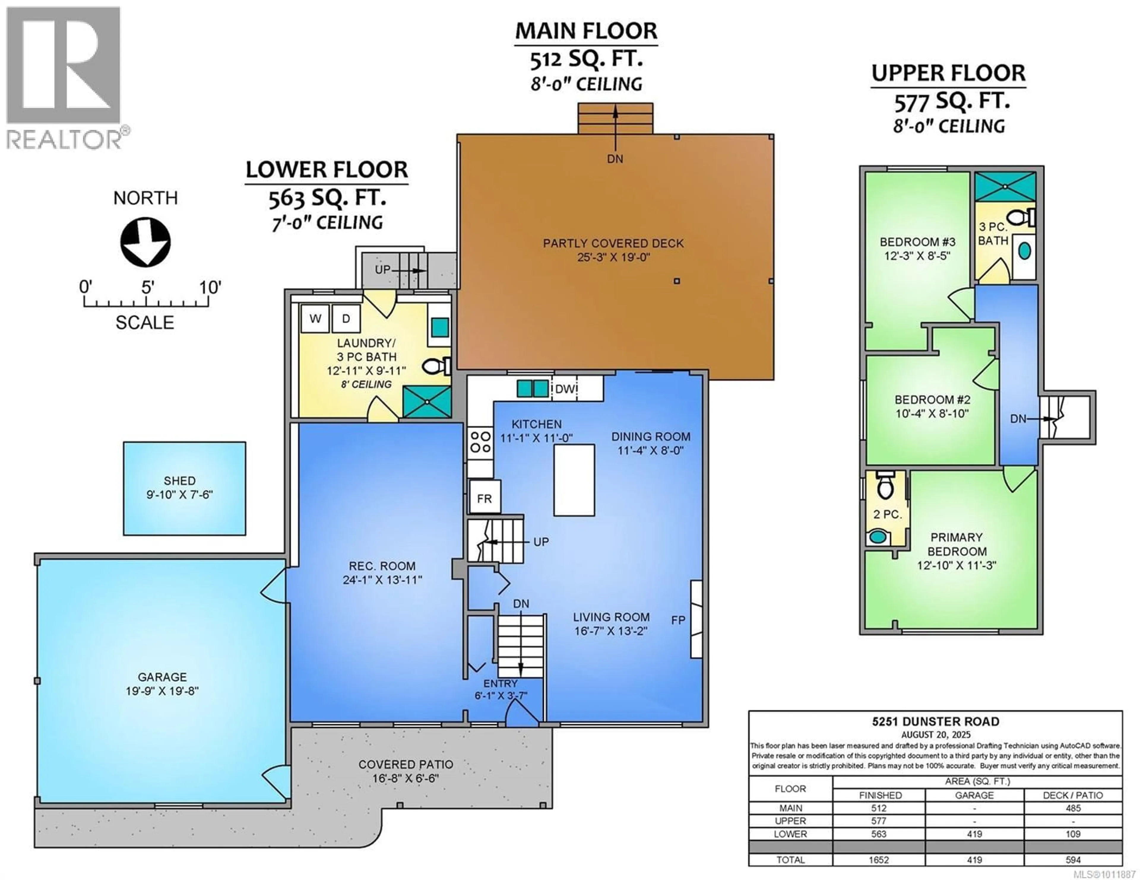 Floor plan for 5251 DUNSTER ROAD, Nanaimo British Columbia V9T2Z5
