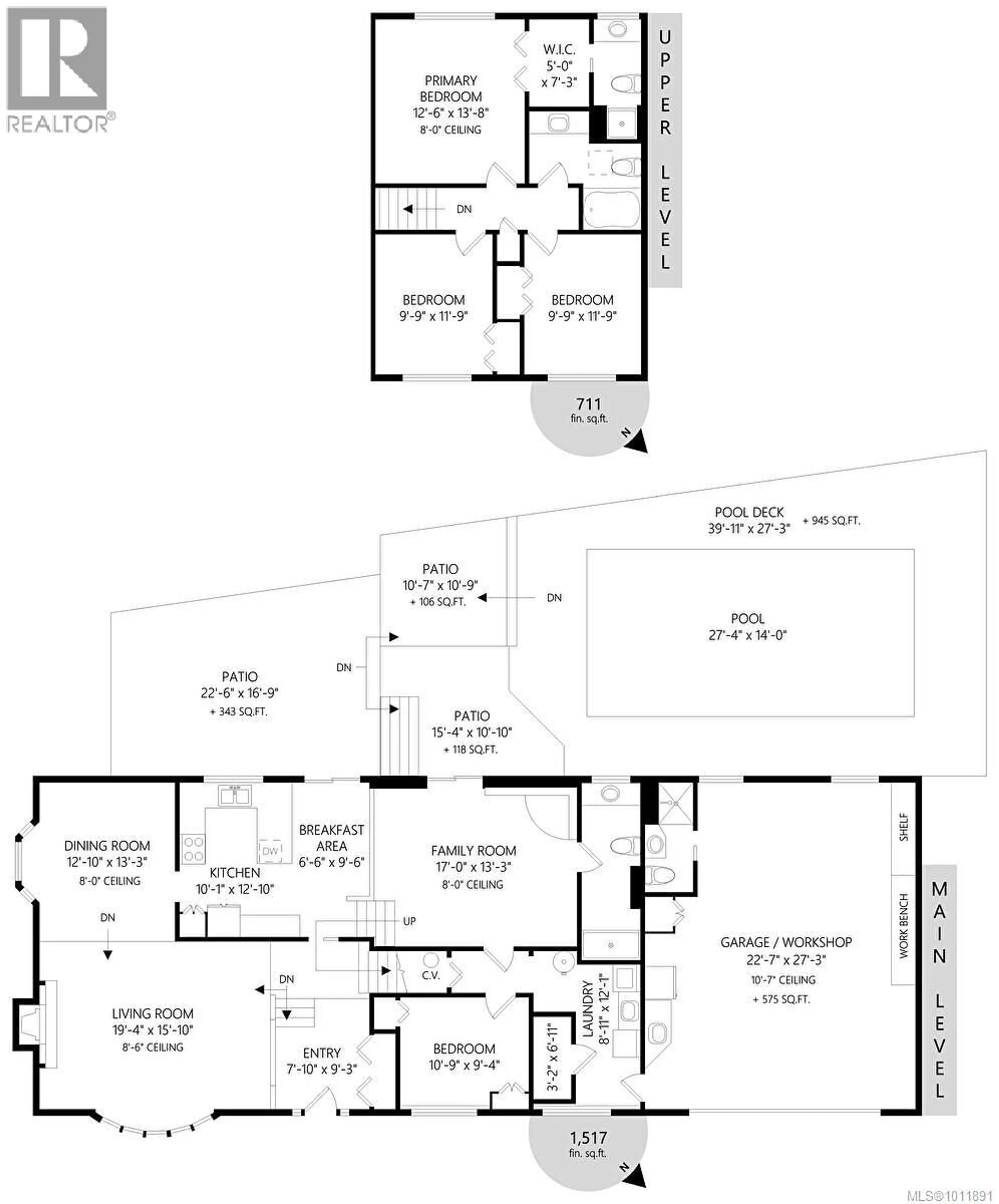 Floor plan for 2295 GREENLANDS ROAD, Saanich British Columbia V8N5B9