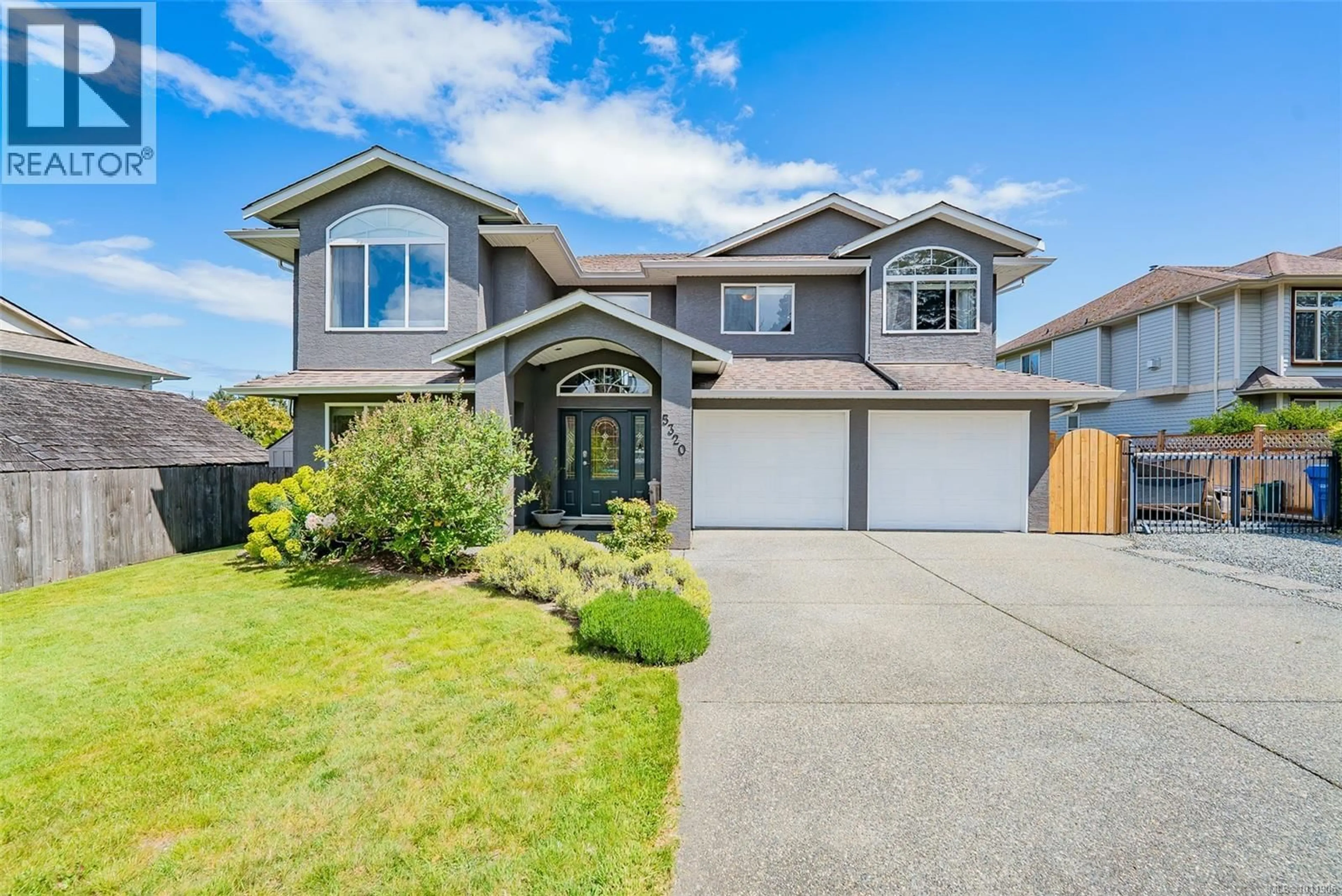 Home with vinyl exterior material, street for 5320 KENWILL DRIVE, Nanaimo British Columbia V9T5Z8