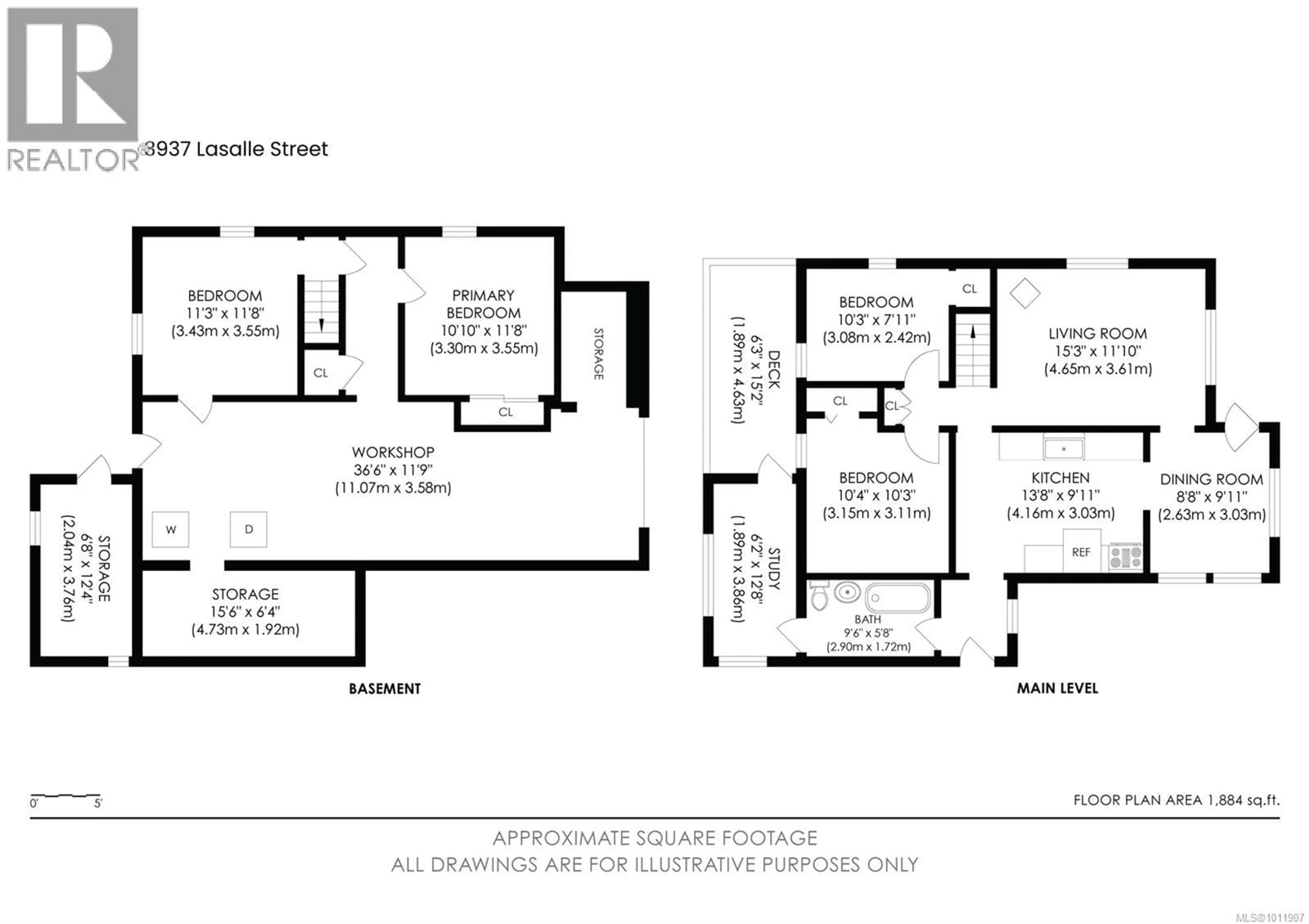 Floor plan for 3937 LASALLE STREET, Saanich British Columbia V8P3L8
