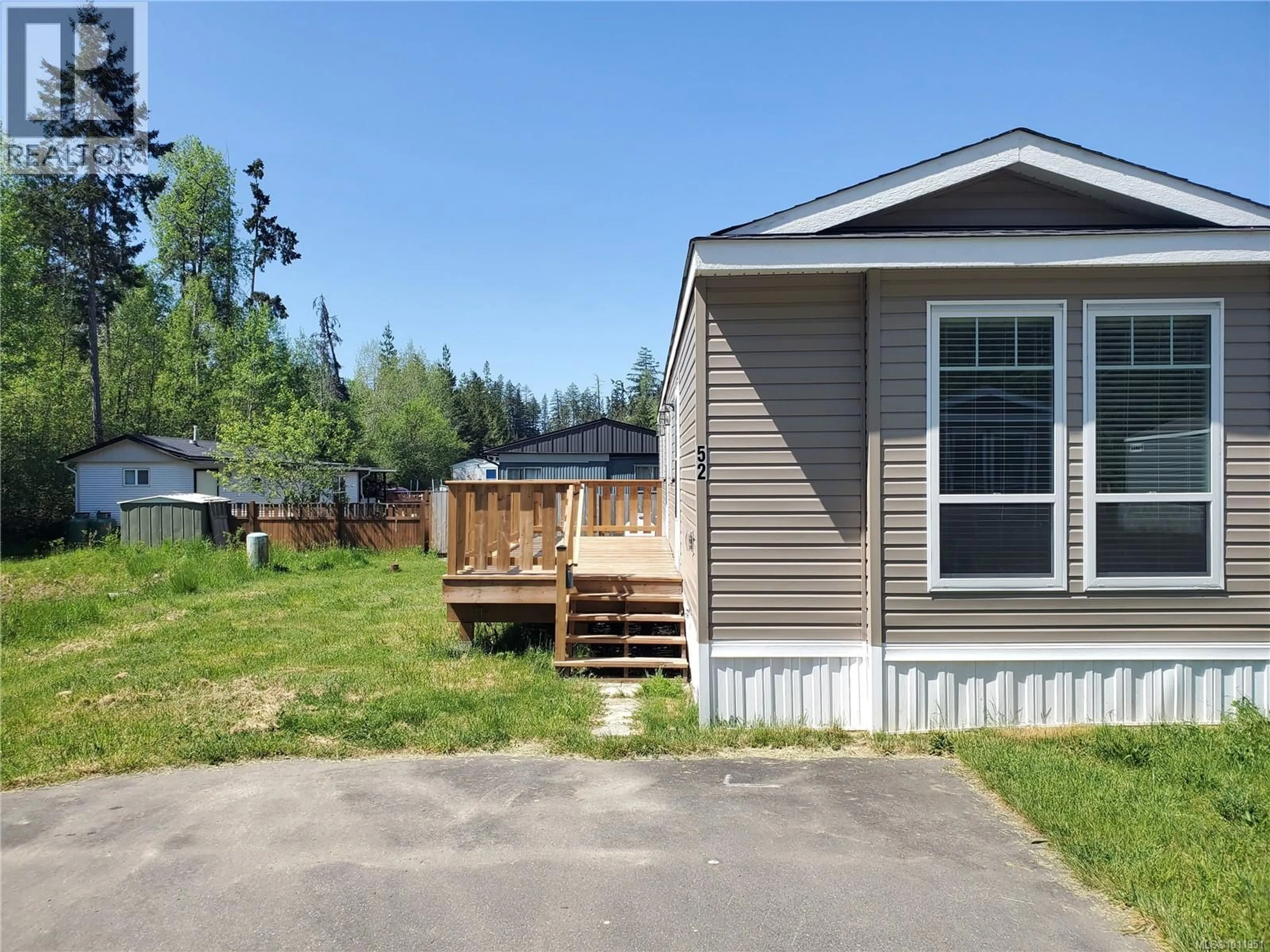 Home with vinyl exterior material, street for 52 - 1720 WHIBLEY ROAD, Coombs British Columbia V0R1M0
