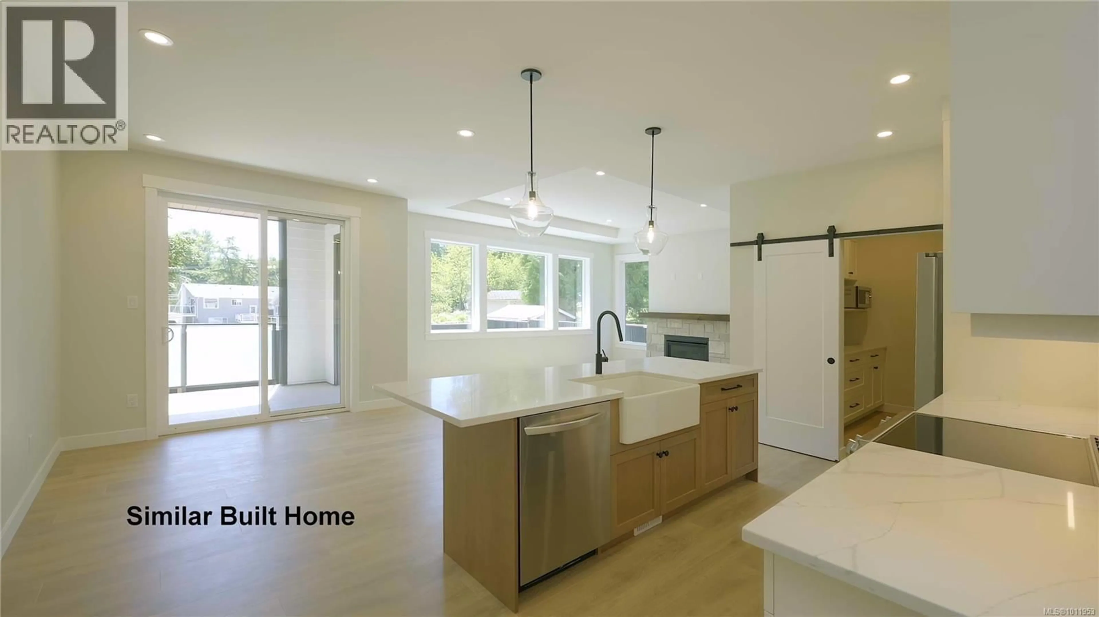 Open concept kitchen, ceramic/tile floor for 1628 HOSANNA WAY, Nanaimo British Columbia V9X0B2
