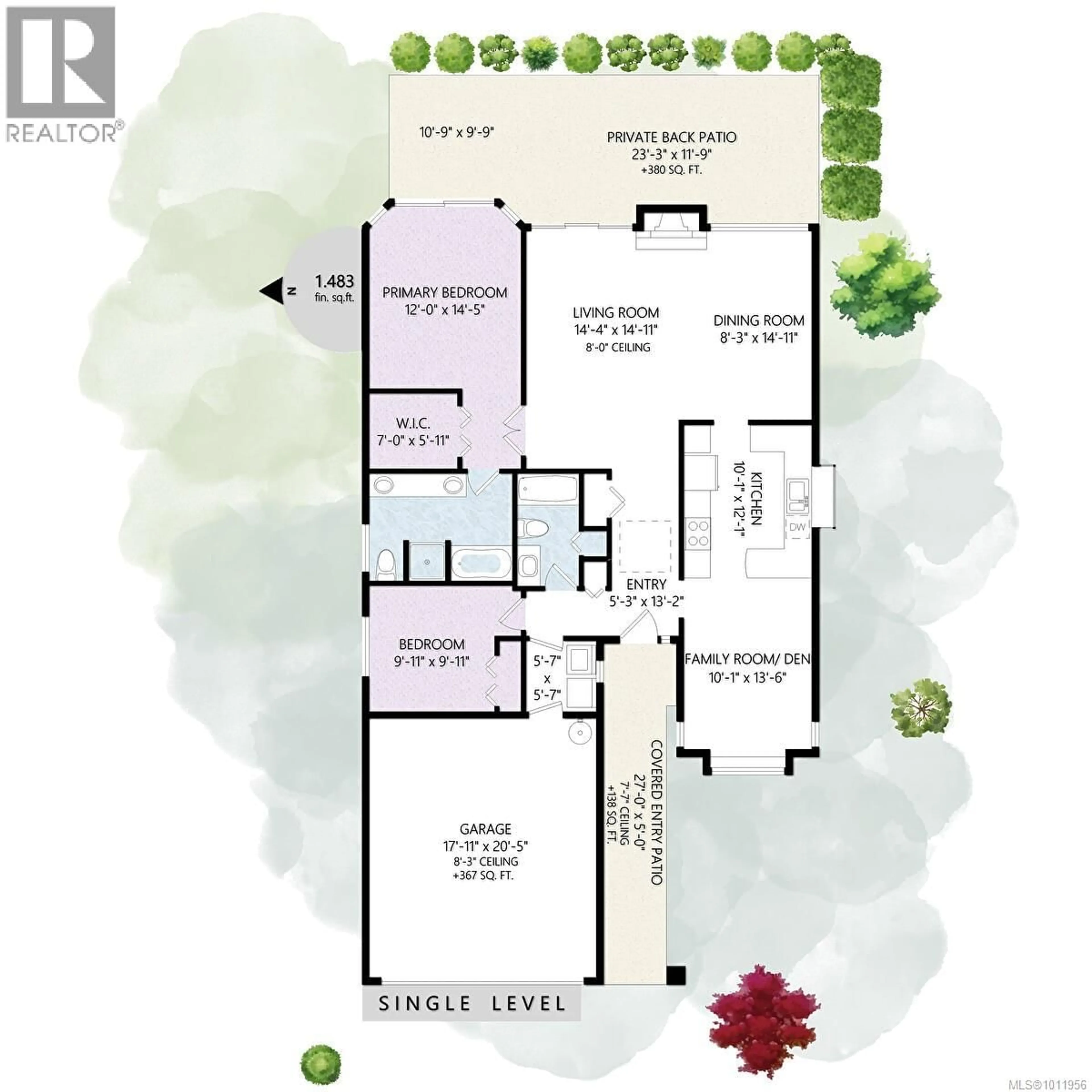 Floor plan for 682 PINERIDGE DRIVE, Cobble Hill British Columbia V8H0K8