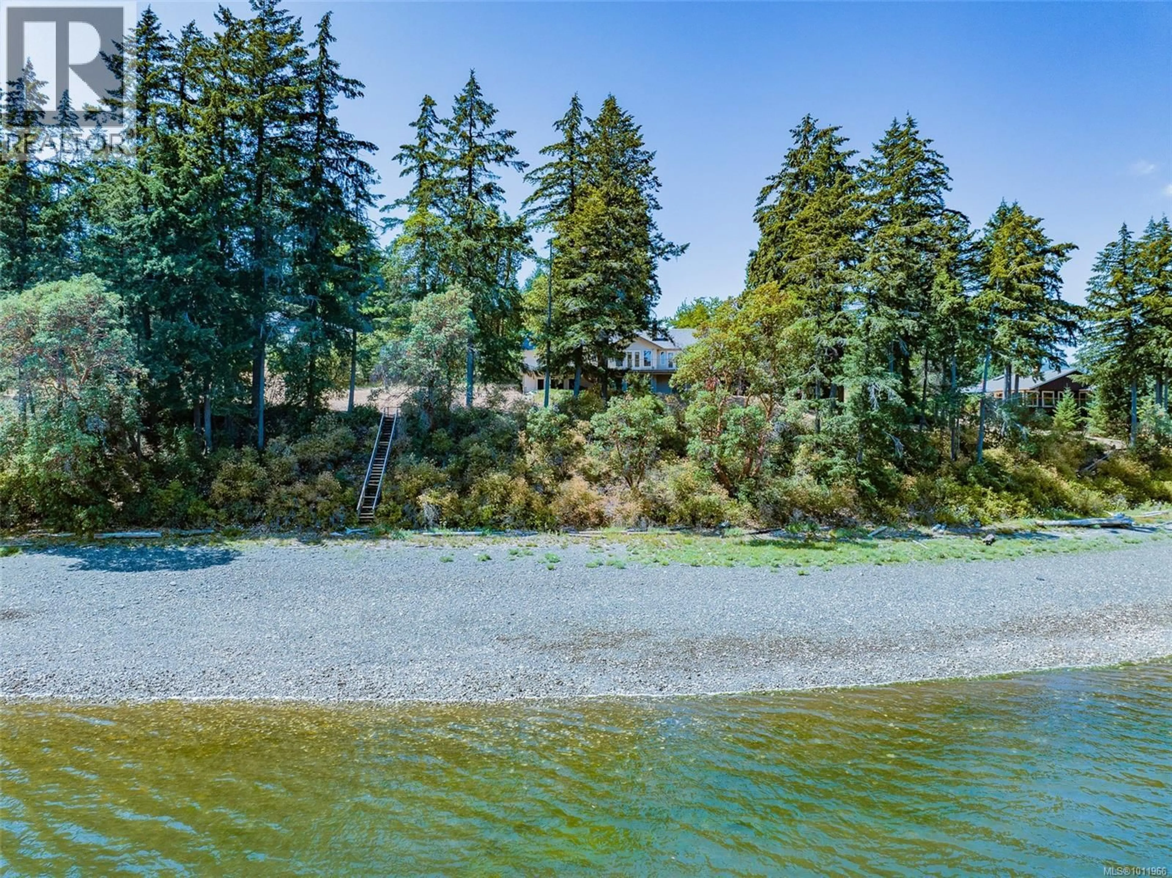 A pic from outside/outdoor area/front of a property/back of a property/a pic from drone, water/lake/river/ocean view for 5030 LIMBERIS DRIVE, Ladysmith British Columbia V9G1M6